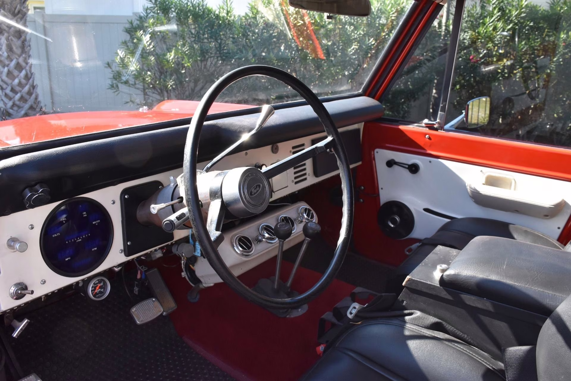 1974 Red and White Ford Bronco
