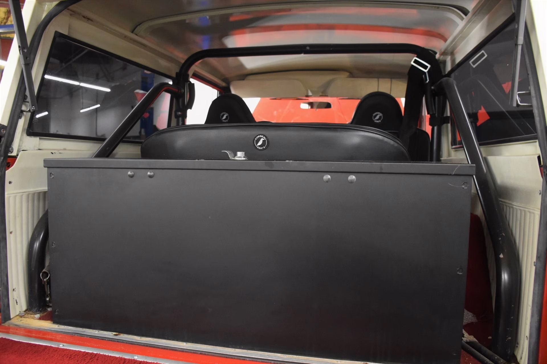 1974 Red and White Ford Bronco