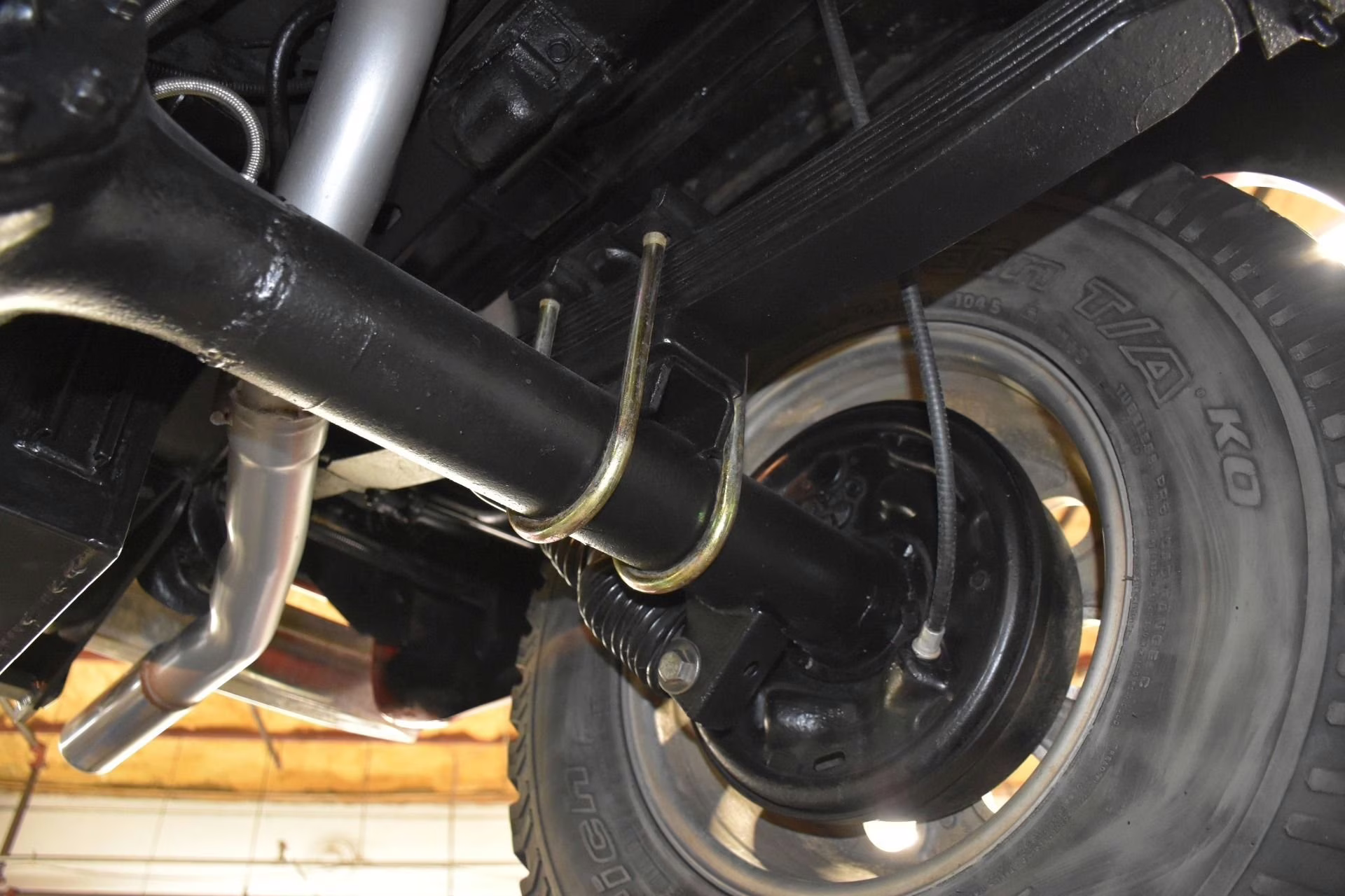 1974 Red and White Ford Bronco