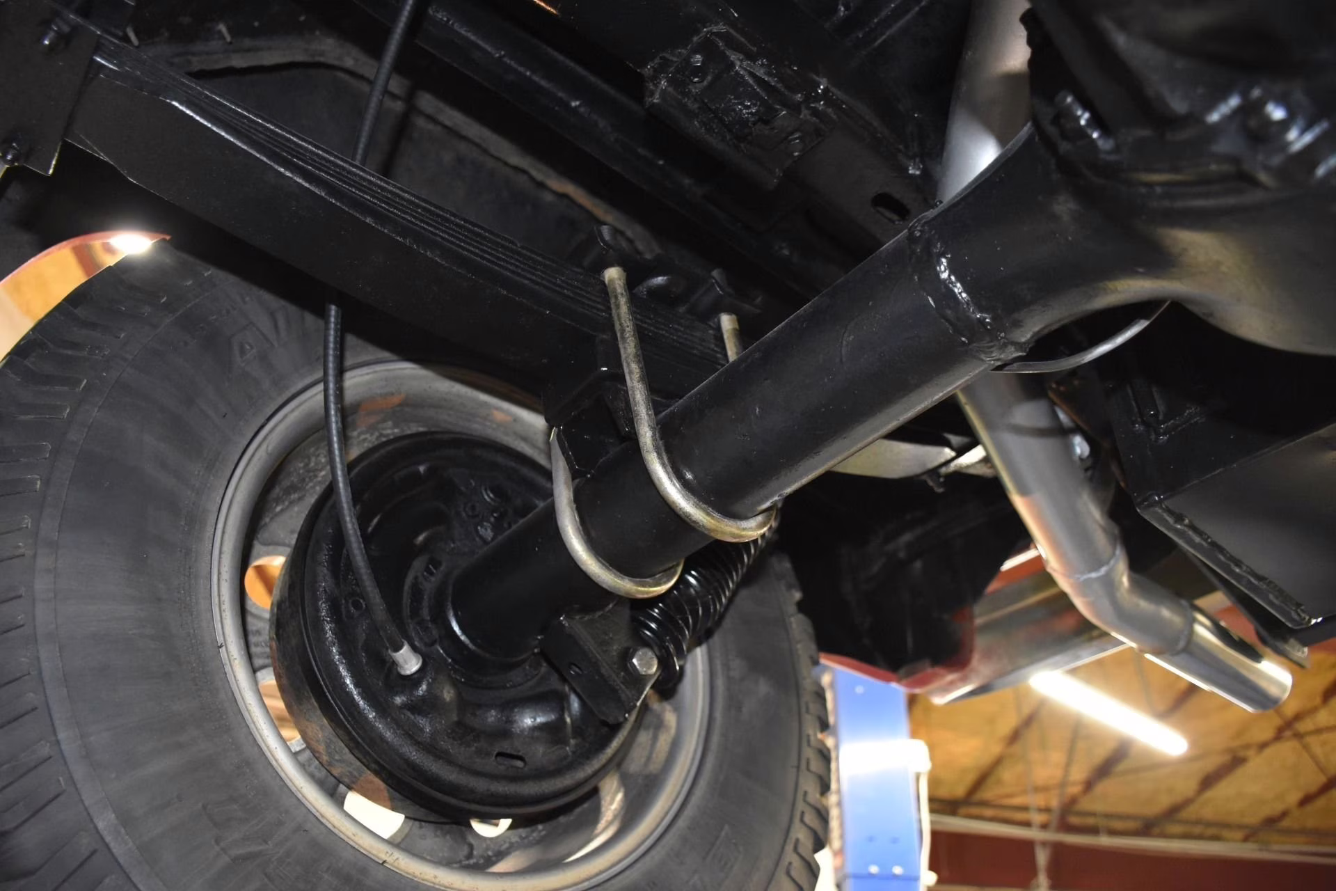 1974 Red and White Ford Bronco