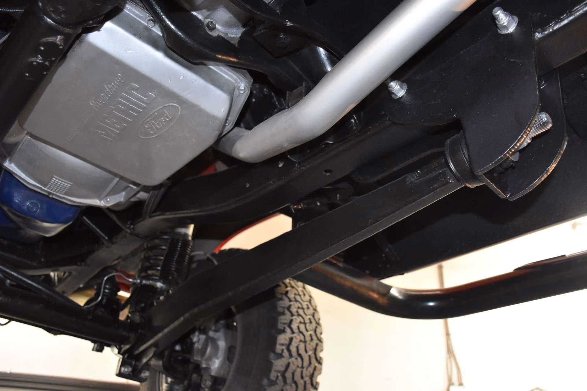 1974 Red and White Ford Bronco