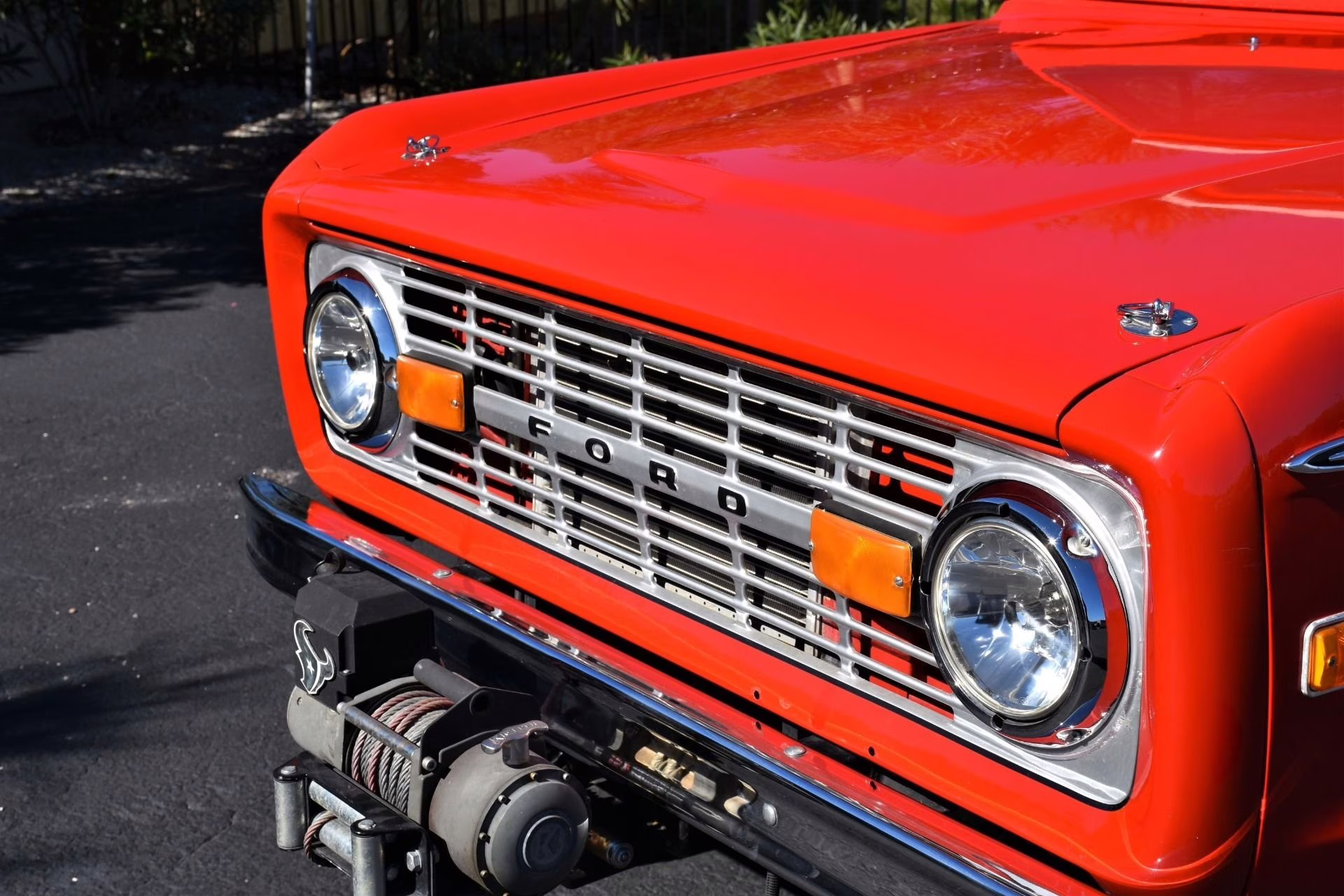 1974 Red and White Ford Bronco