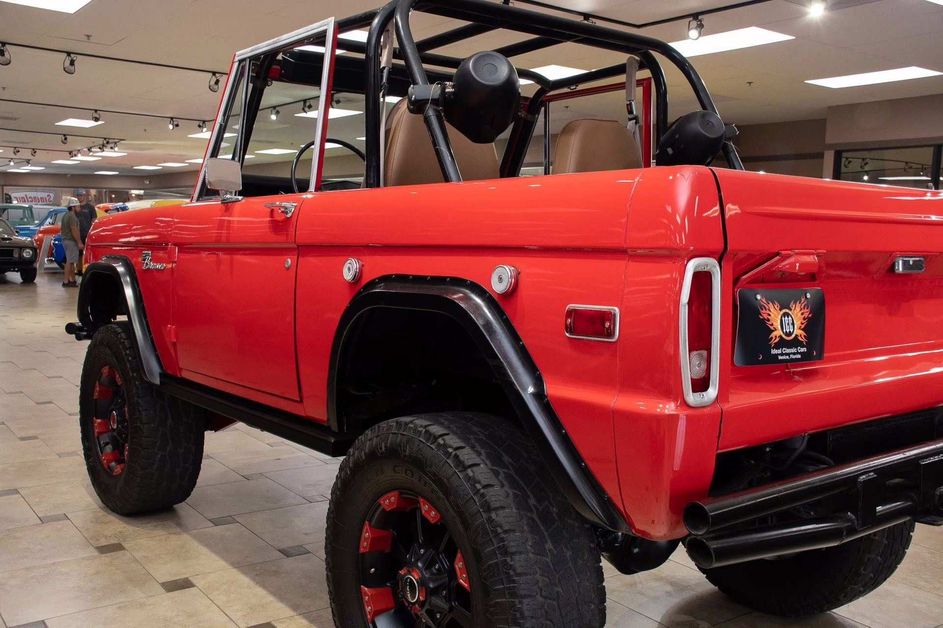 1975 Bright Red/White Ford Bronco