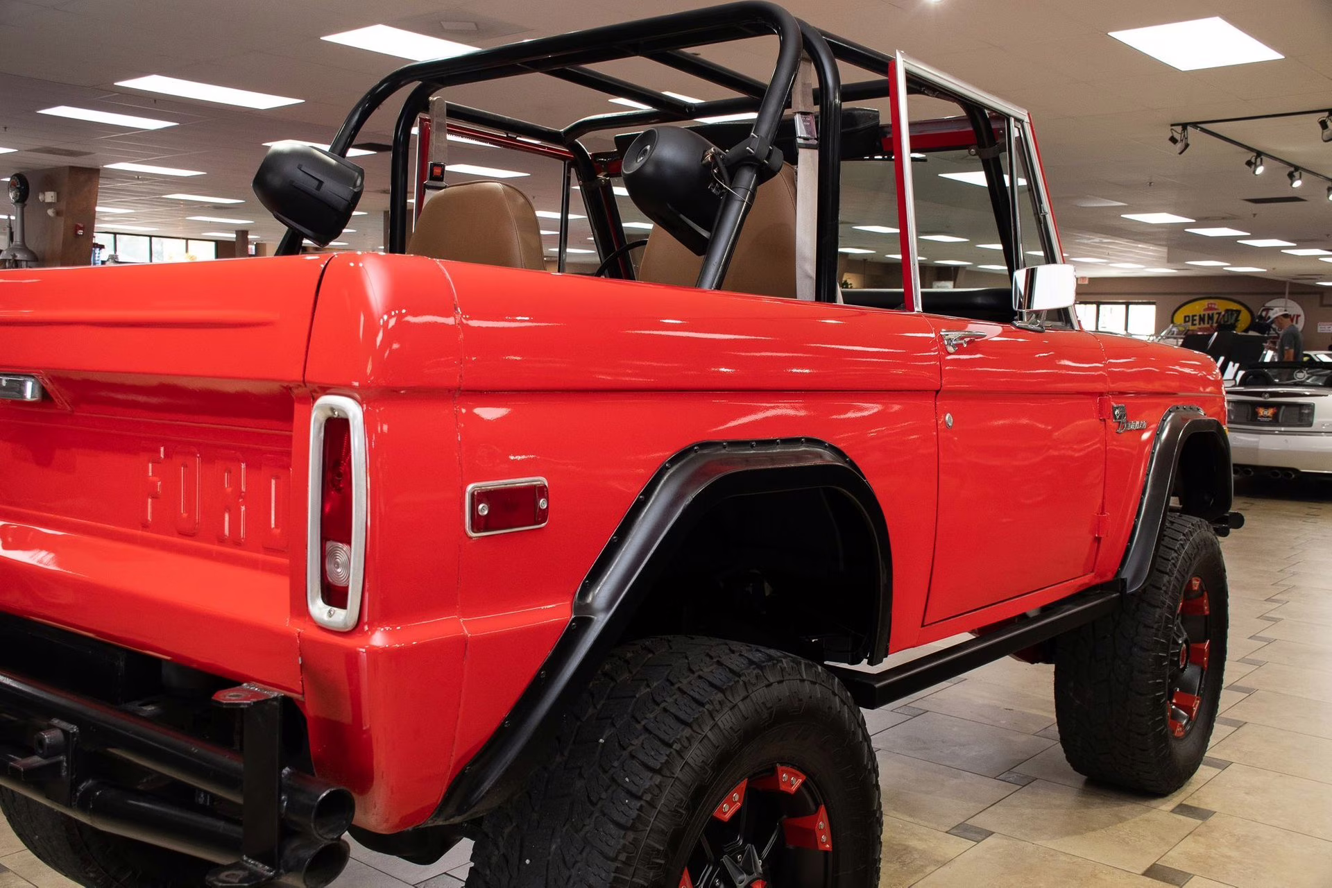 1975 Bright Red/White Ford Bronco