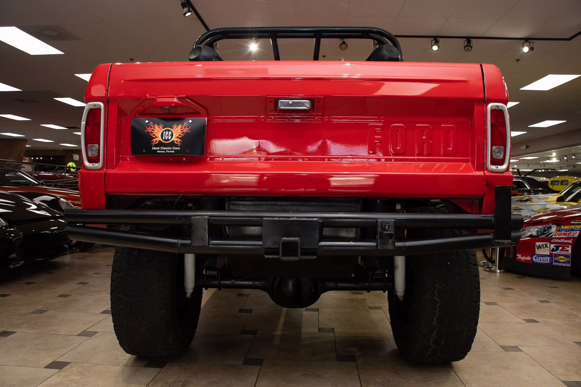 1975 Bright Red/White Ford Bronco
