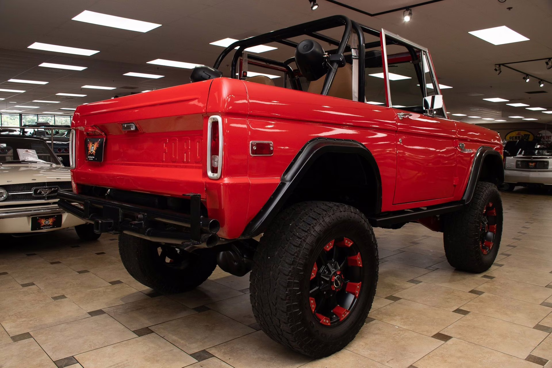 1975 Bright Red/White Ford Bronco