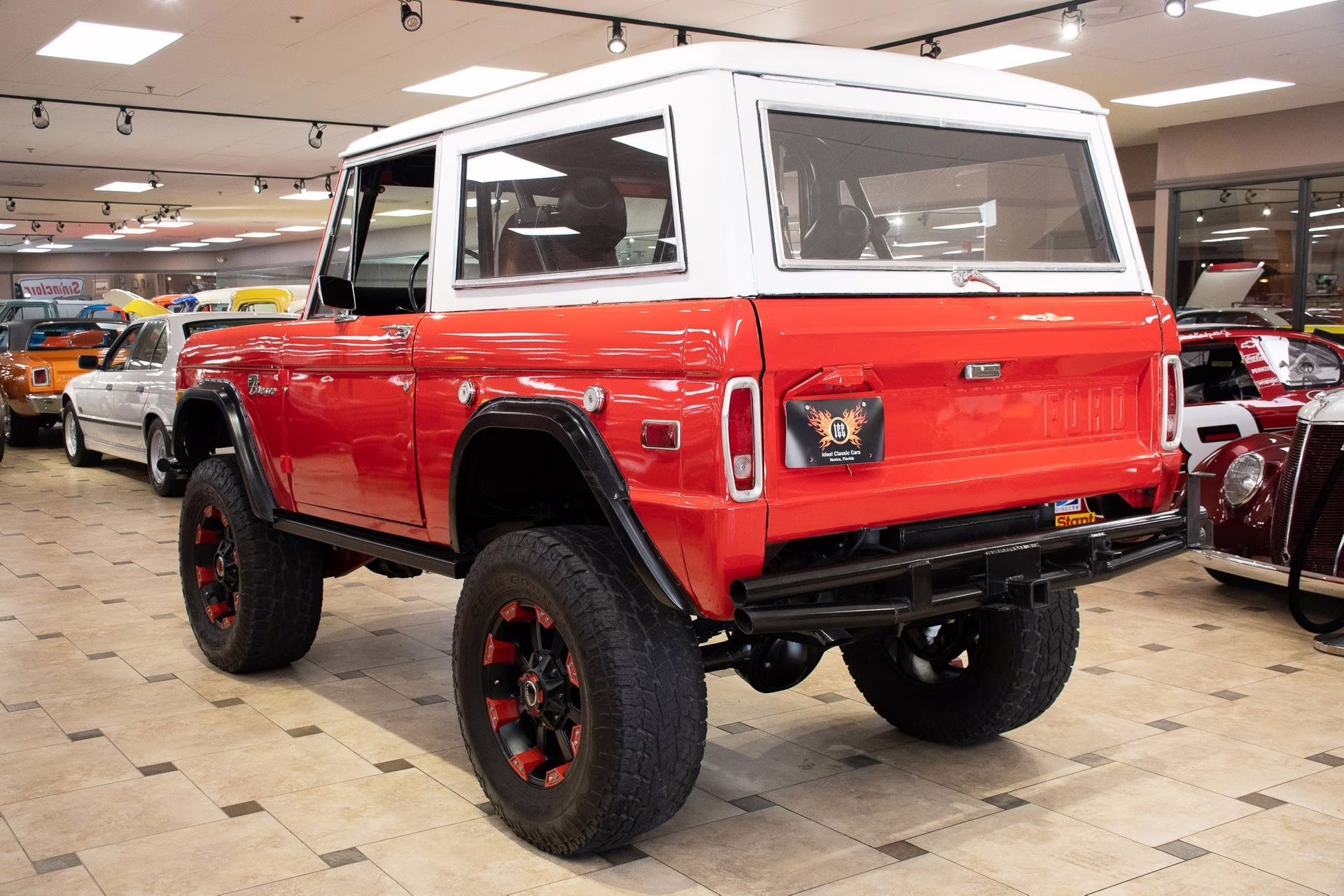 1975 Bright Red/White Ford Bronco