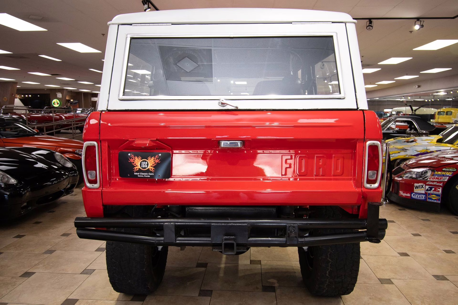 1975 Bright Red/White Ford Bronco