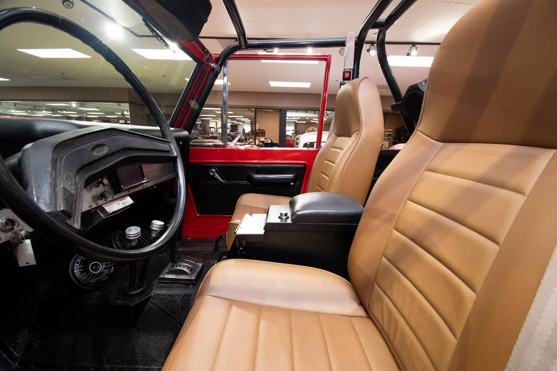 1975 Bright Red/White Ford Bronco