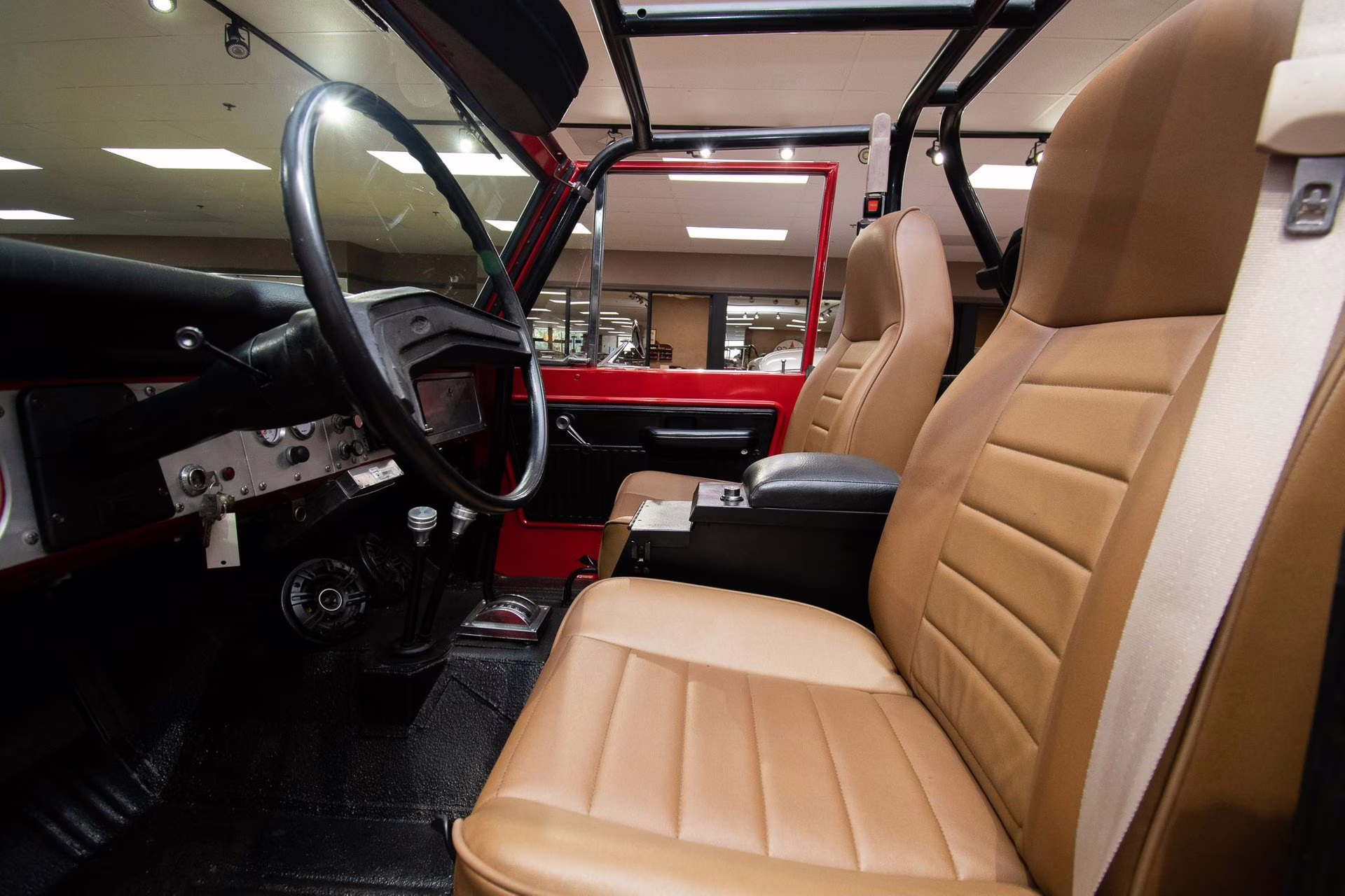 1975 Bright Red/White Ford Bronco