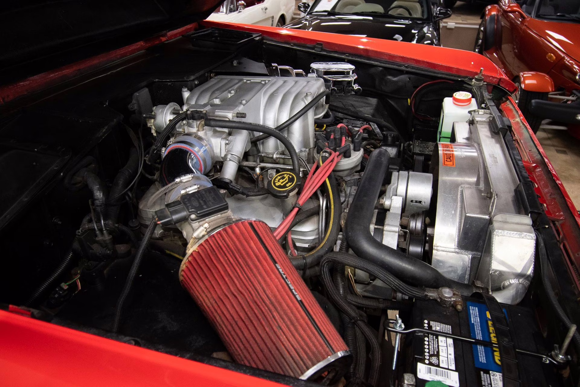 1975 Bright Red/White Ford Bronco