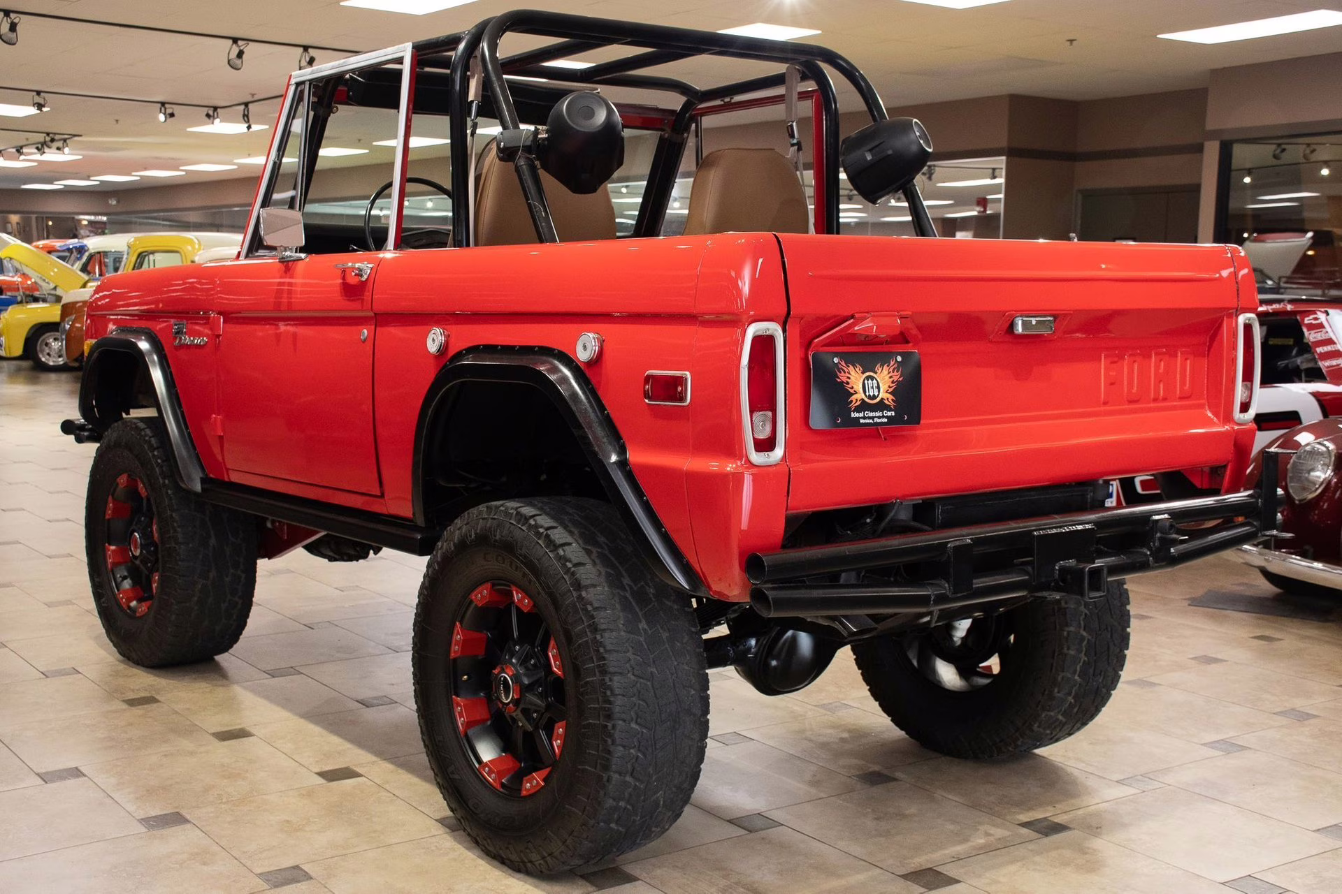 1975 Bright Red/White Ford Bronco