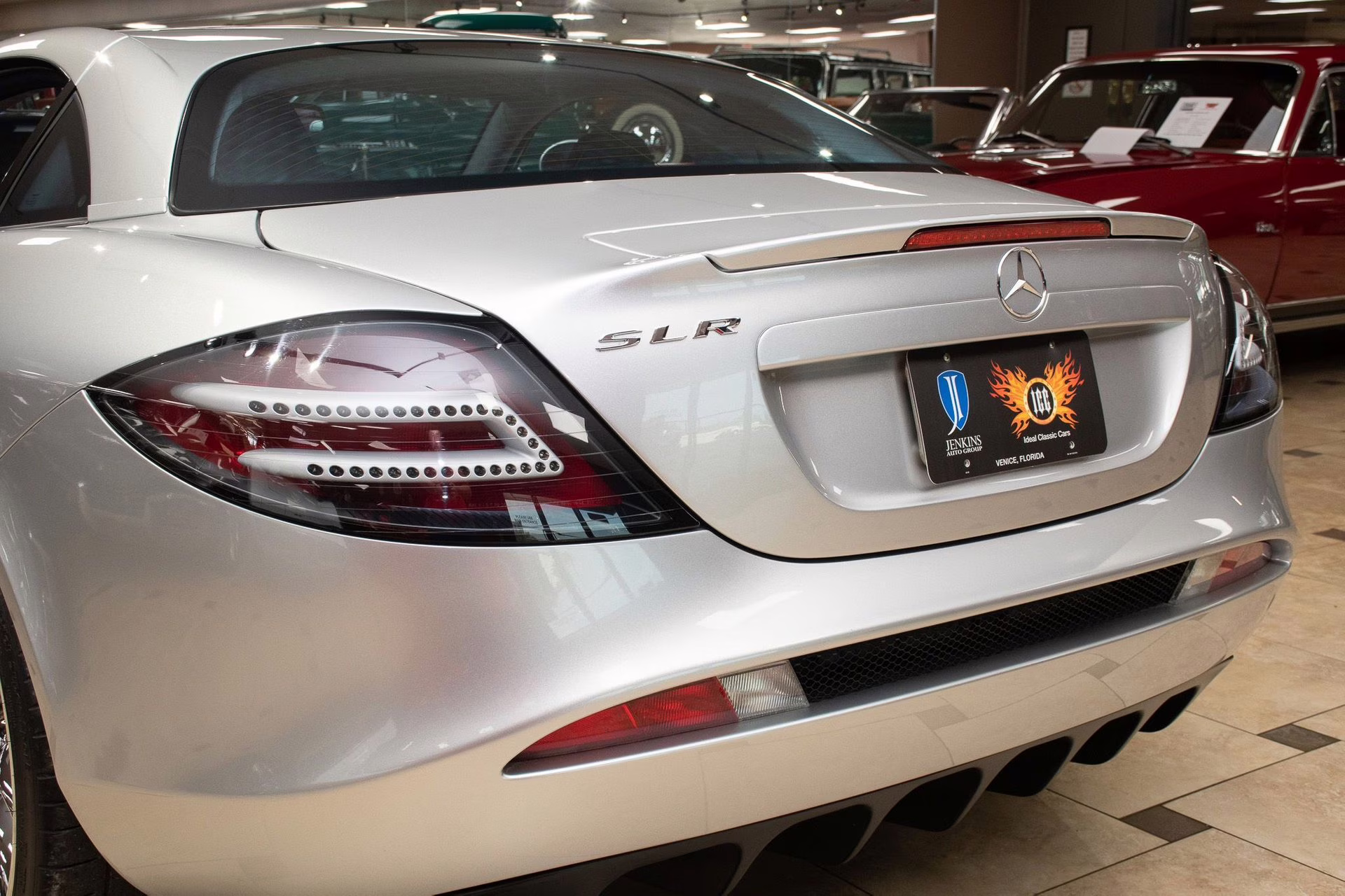 2005 Crystal Laurite Silver Mercedes-Benz SLR