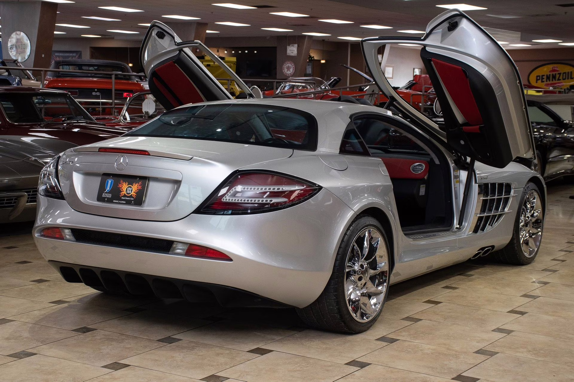 2005 Crystal Laurite Silver Mercedes-Benz SLR