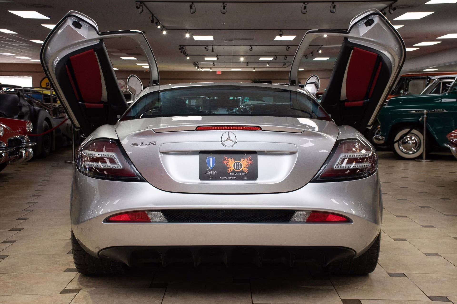 2005 Crystal Laurite Silver Mercedes-Benz SLR
