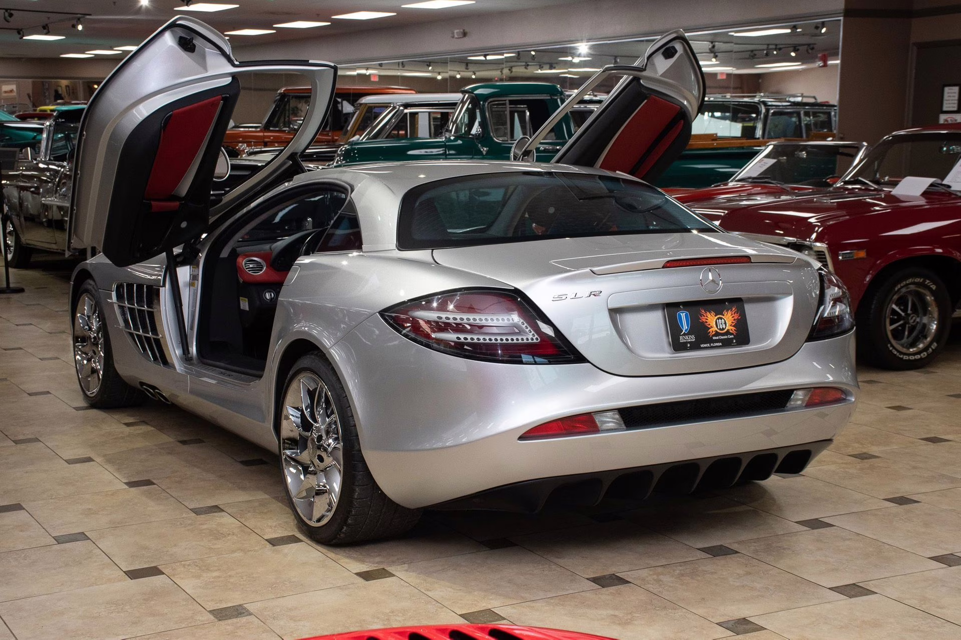 2005 Crystal Laurite Silver Mercedes-Benz SLR