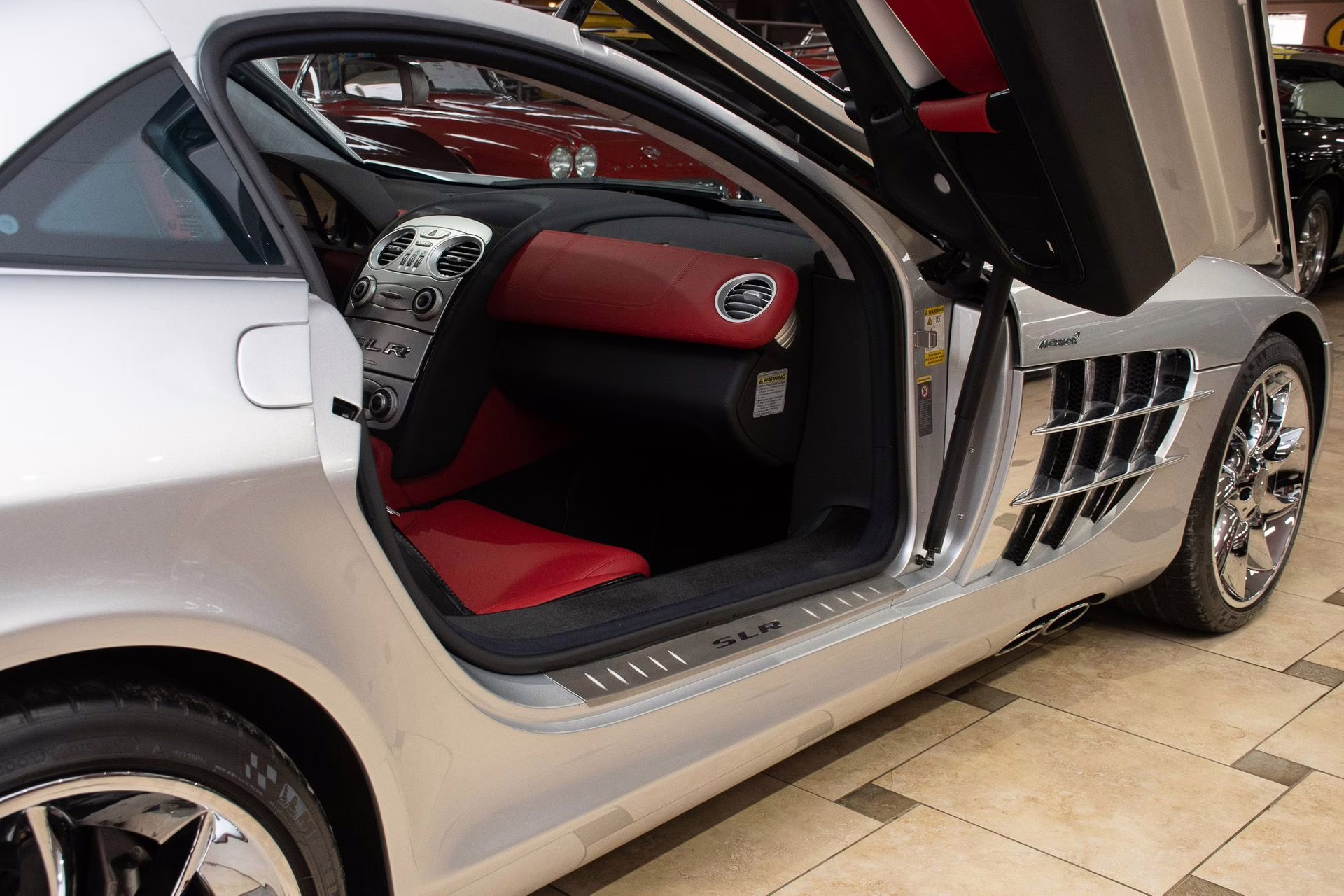 2005 Crystal Laurite Silver Mercedes-Benz SLR