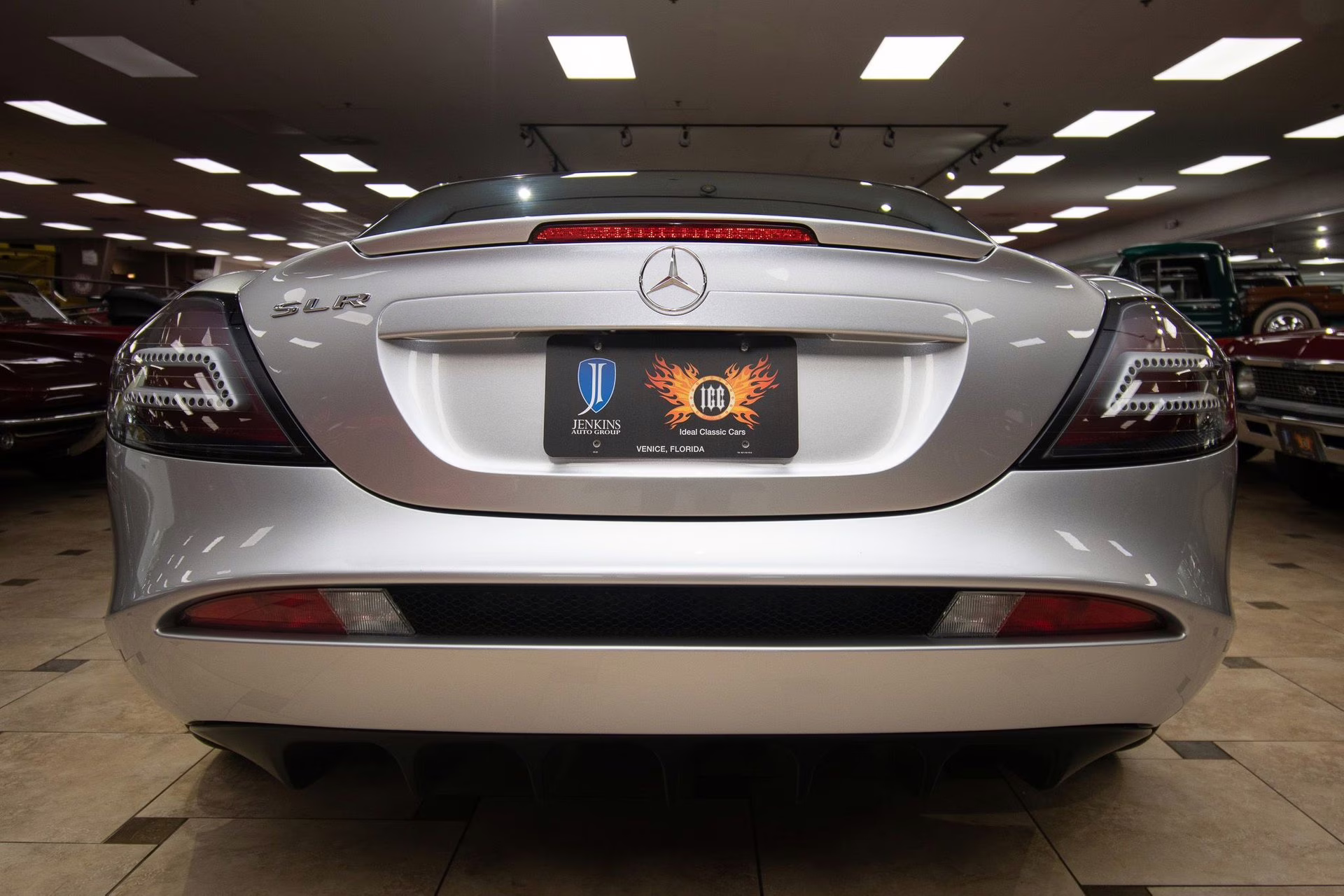 2005 Crystal Laurite Silver Mercedes-Benz SLR