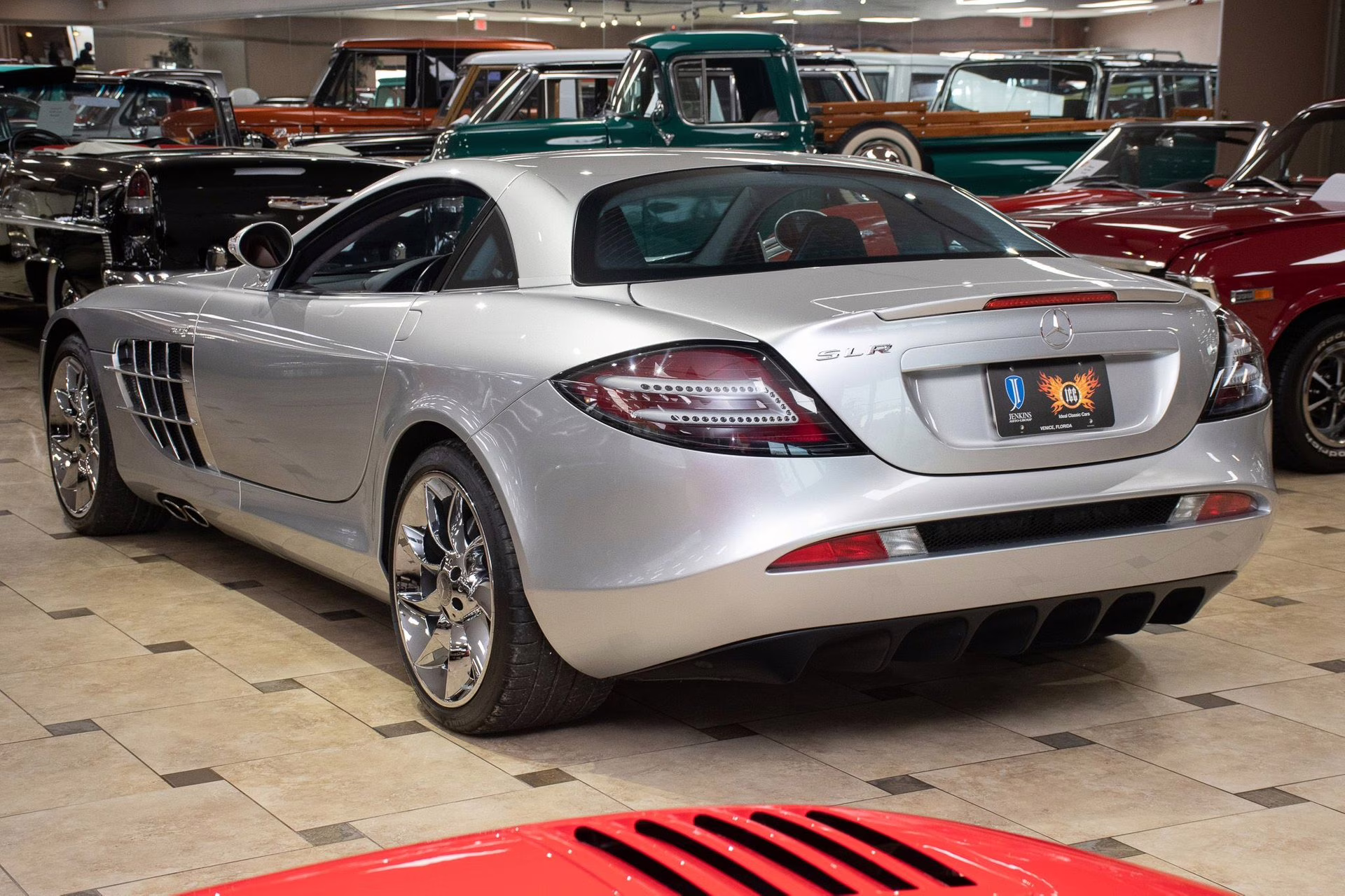 2005 Crystal Laurite Silver Mercedes-Benz SLR
