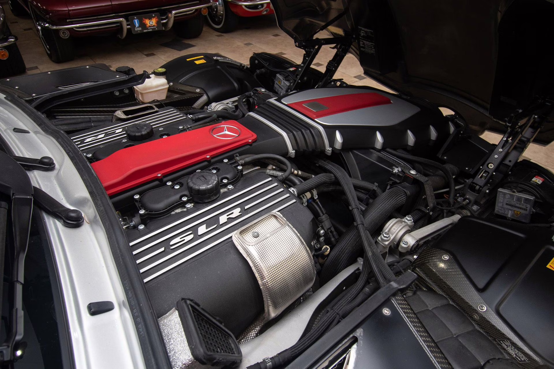 2005 Crystal Laurite Silver Mercedes-Benz SLR