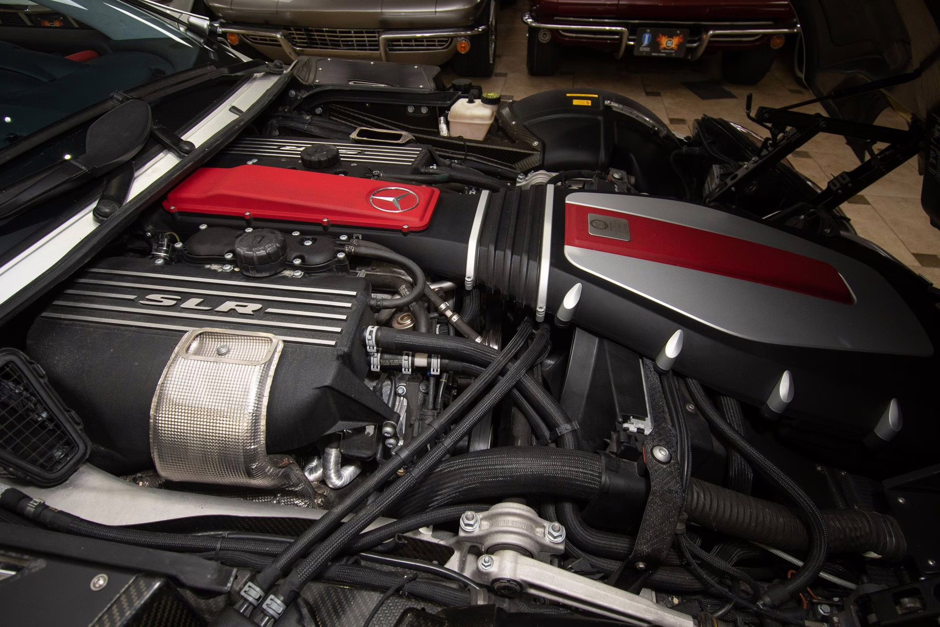 2005 Crystal Laurite Silver Mercedes-Benz SLR