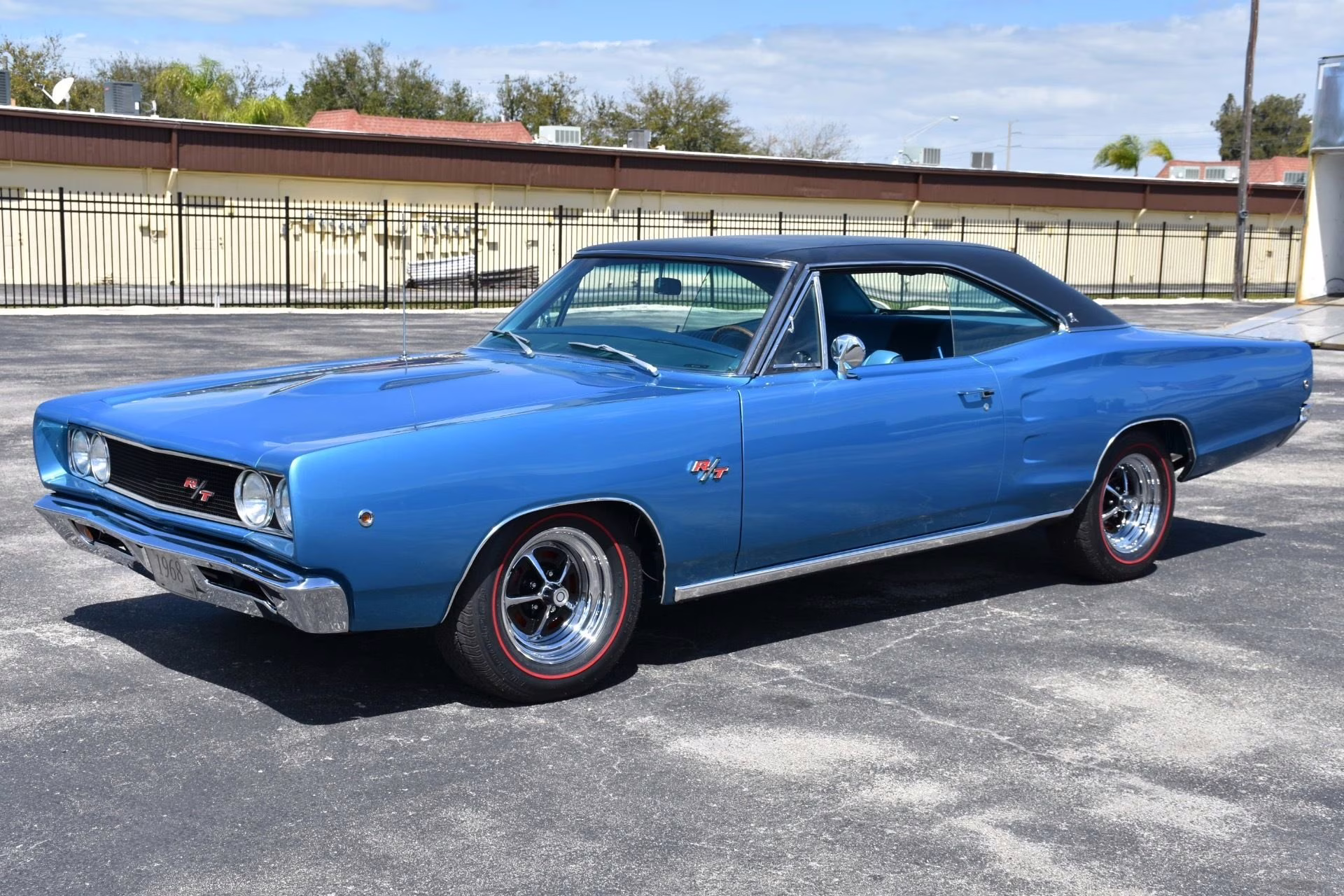 1968 Blue Dodge Coronet Coupe