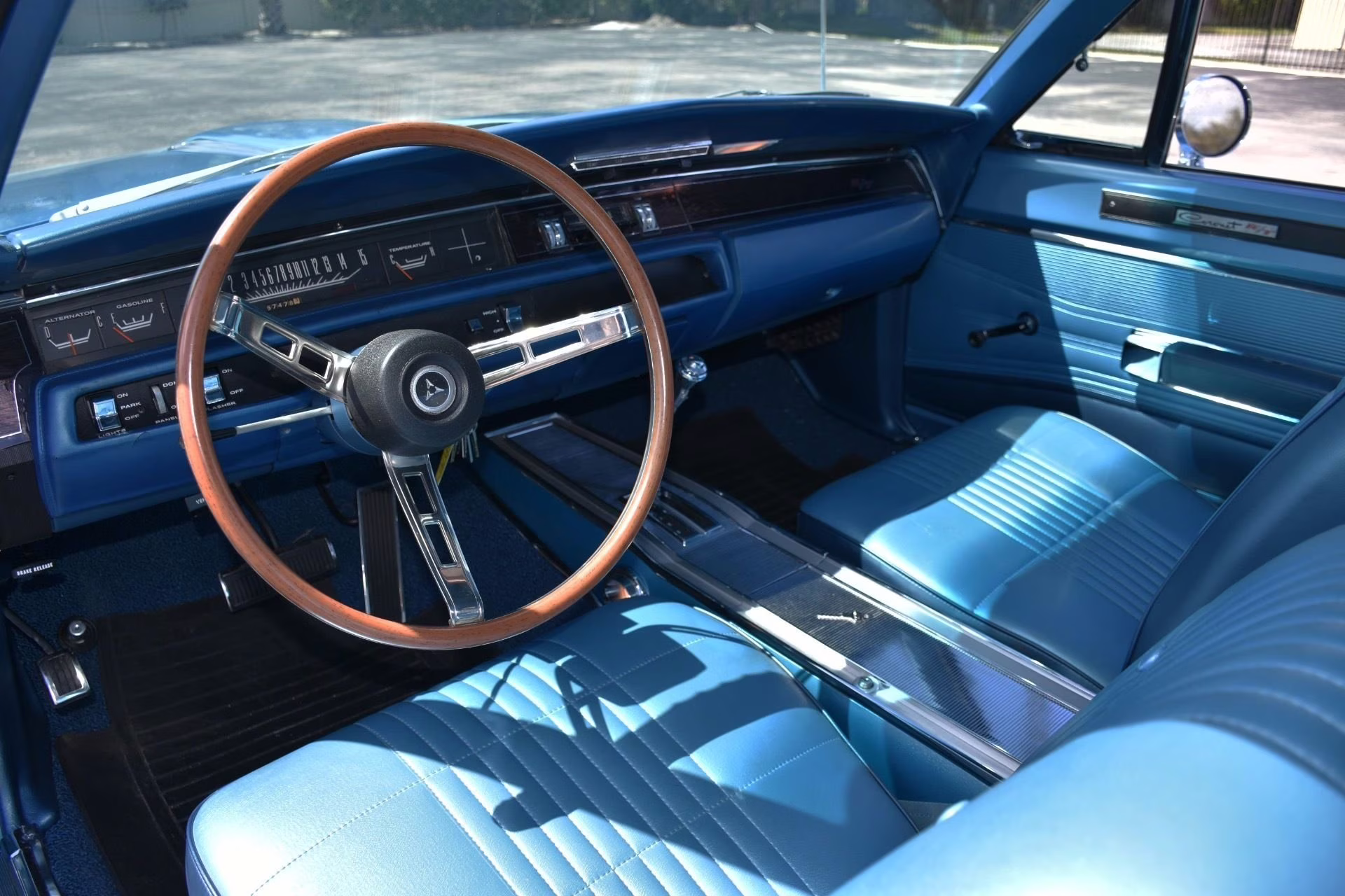 1968 Blue Dodge Coronet Coupe