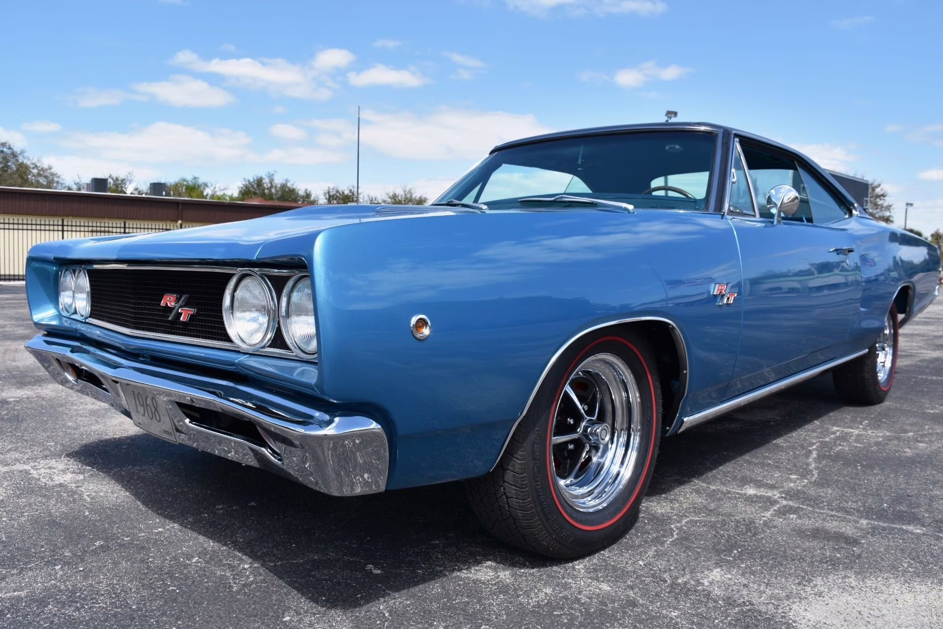 1968 Blue Dodge Coronet Coupe