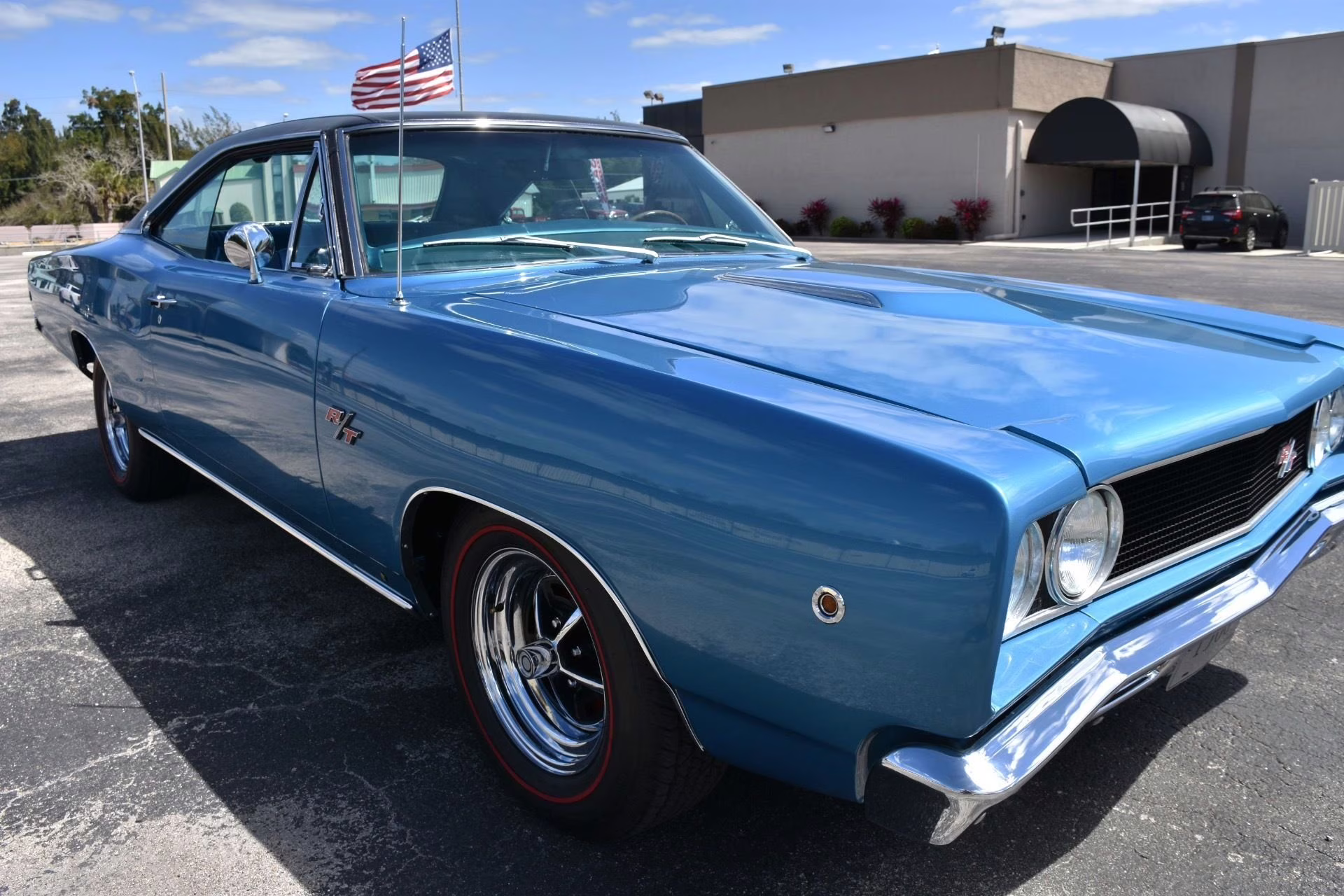 1968 Blue Dodge Coronet Coupe