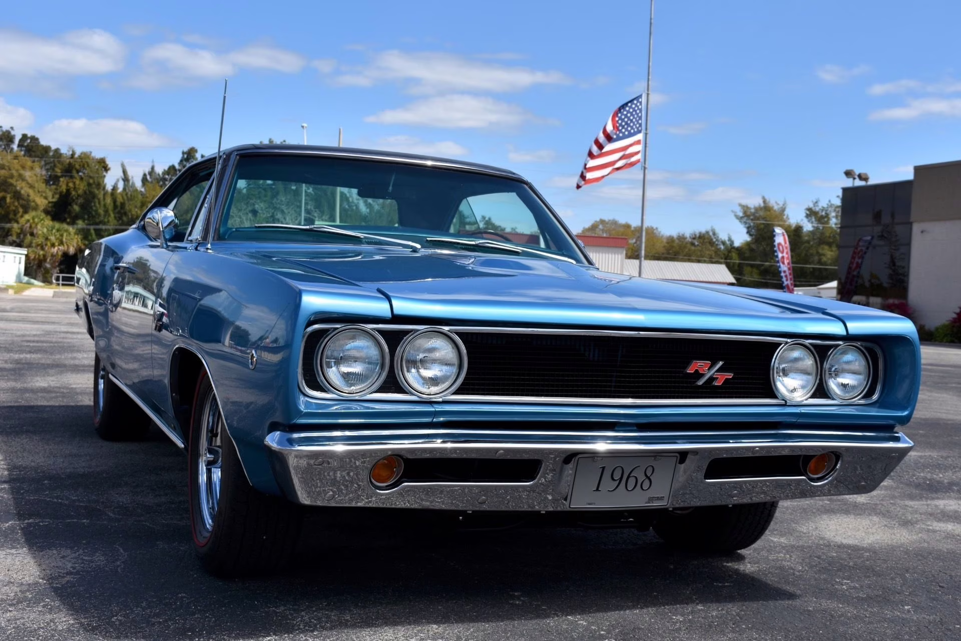 1968 Blue Dodge Coronet Coupe