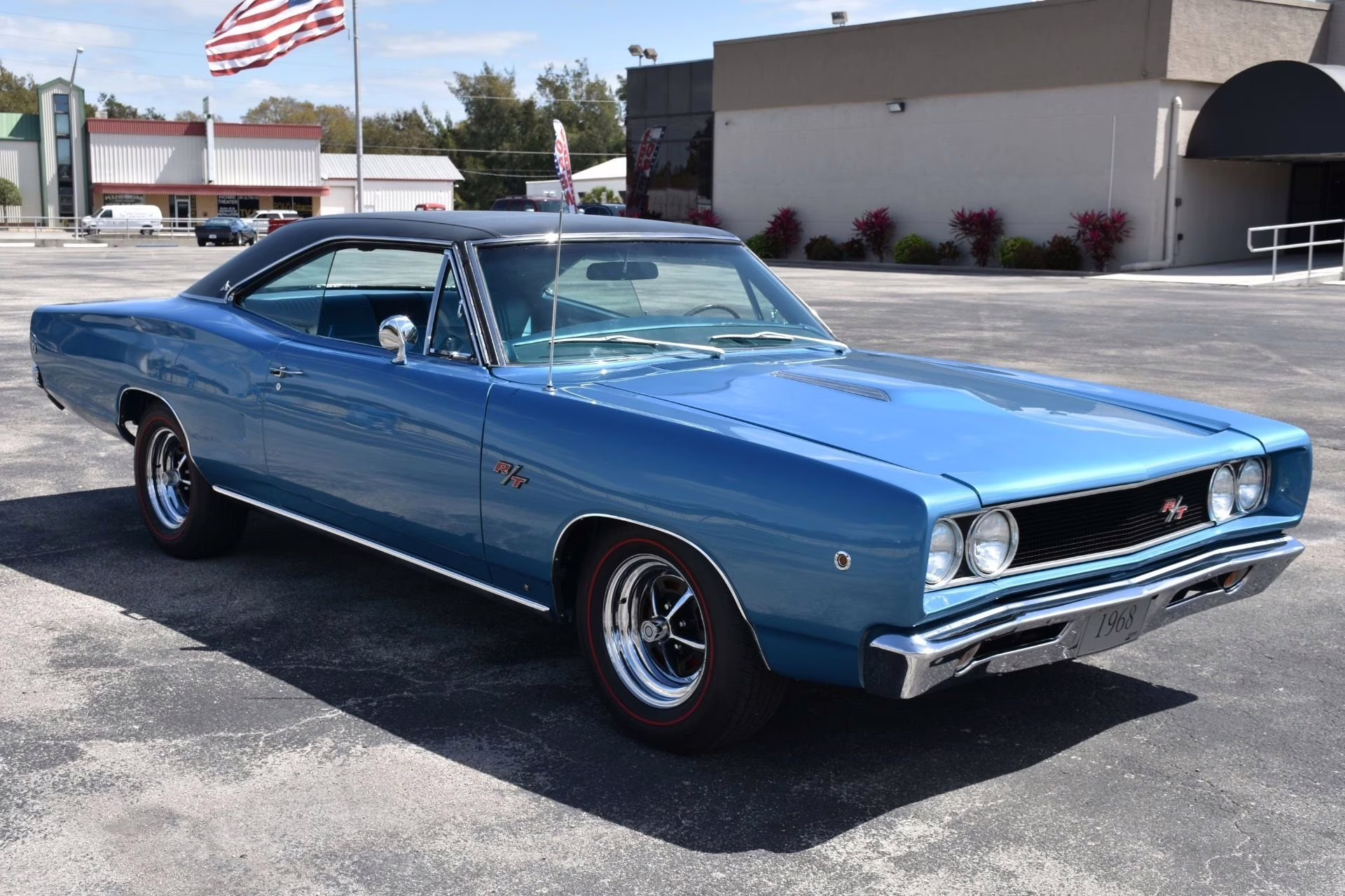 1968 Blue Dodge Coronet Coupe