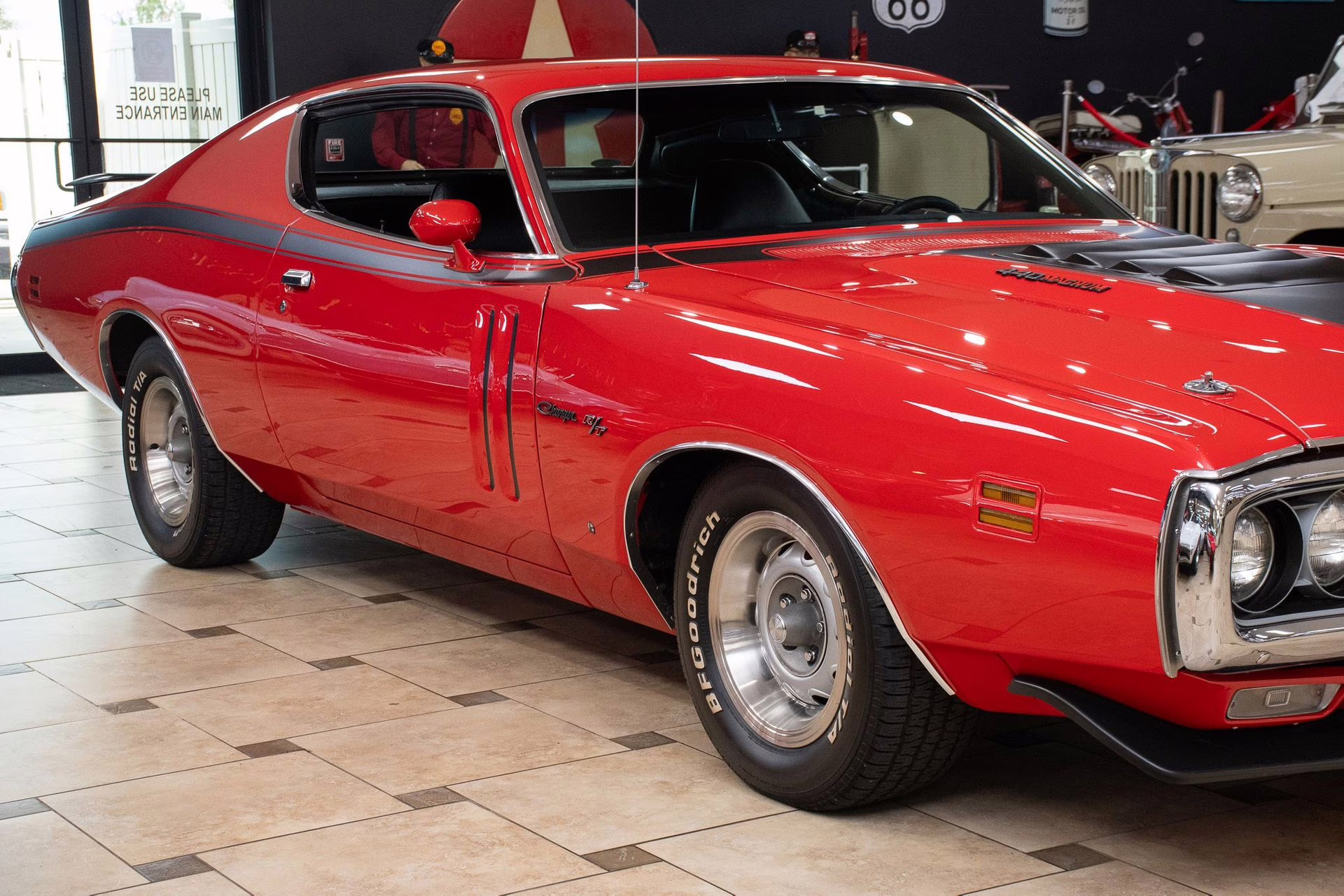 1971 Bright Red Dodge Charger