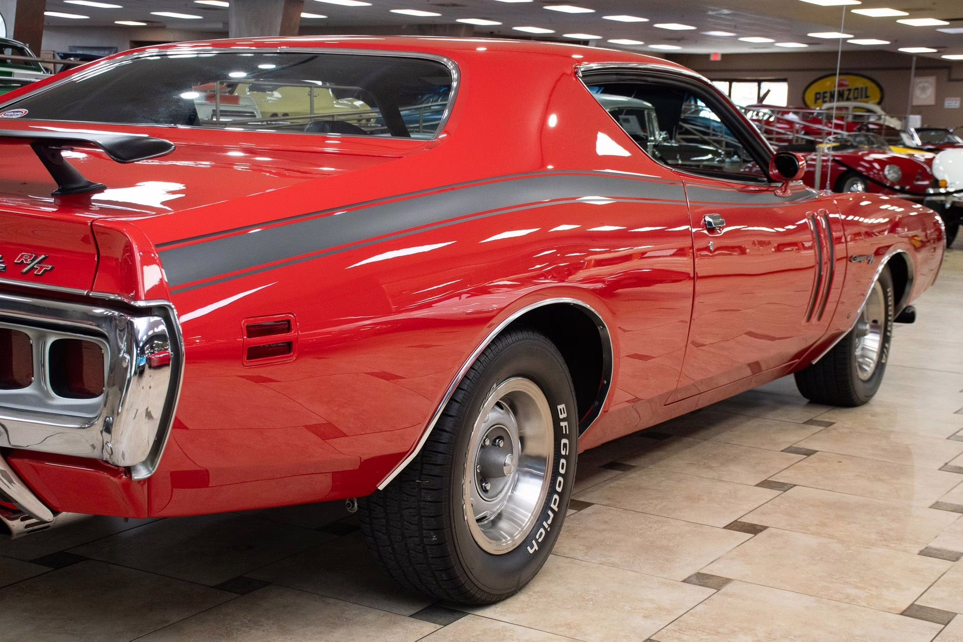 1971 Bright Red Dodge Charger