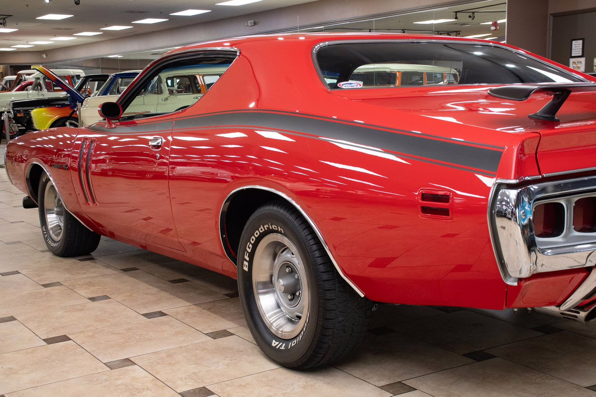 1971 Bright Red Dodge Charger