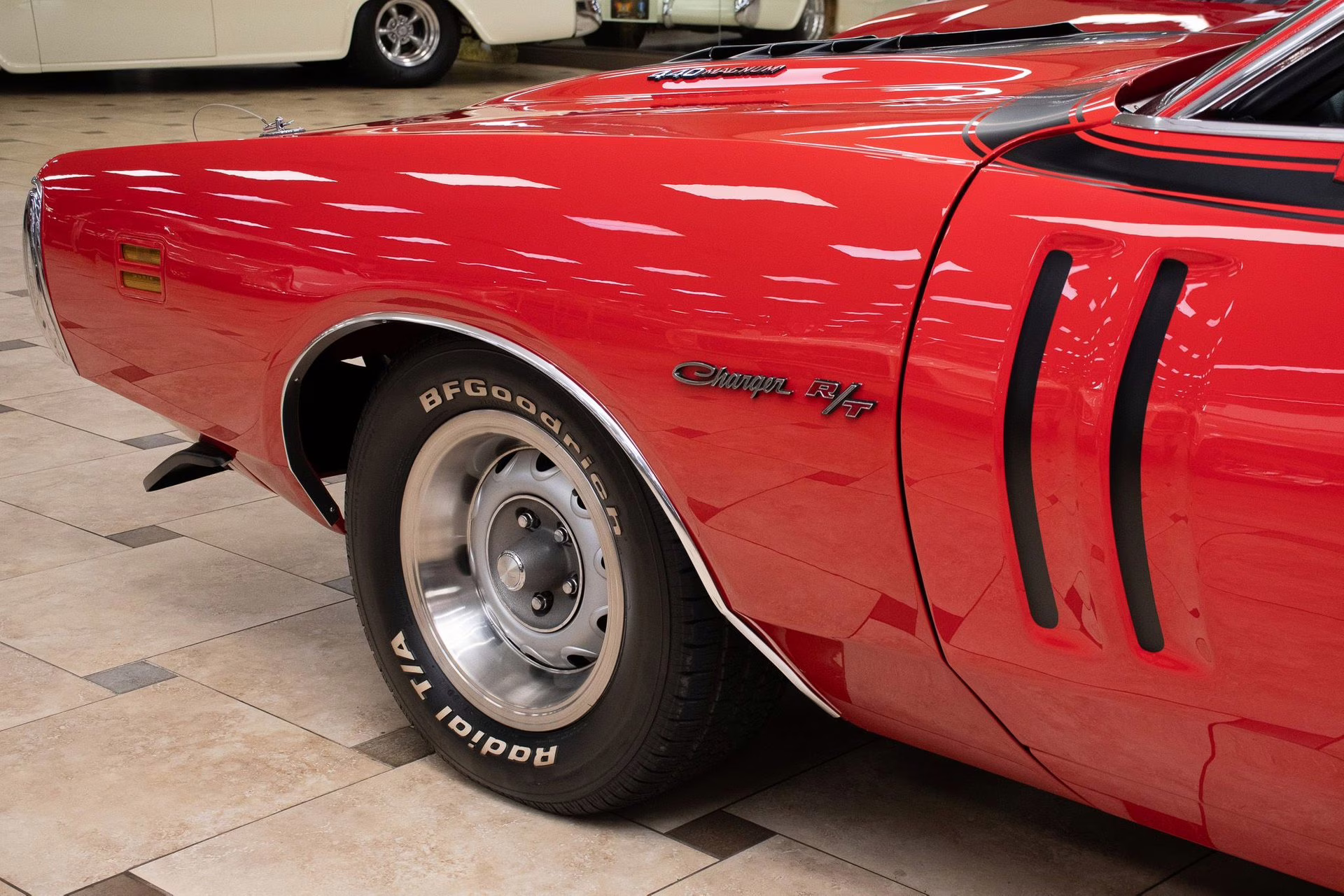 1971 Bright Red Dodge Charger