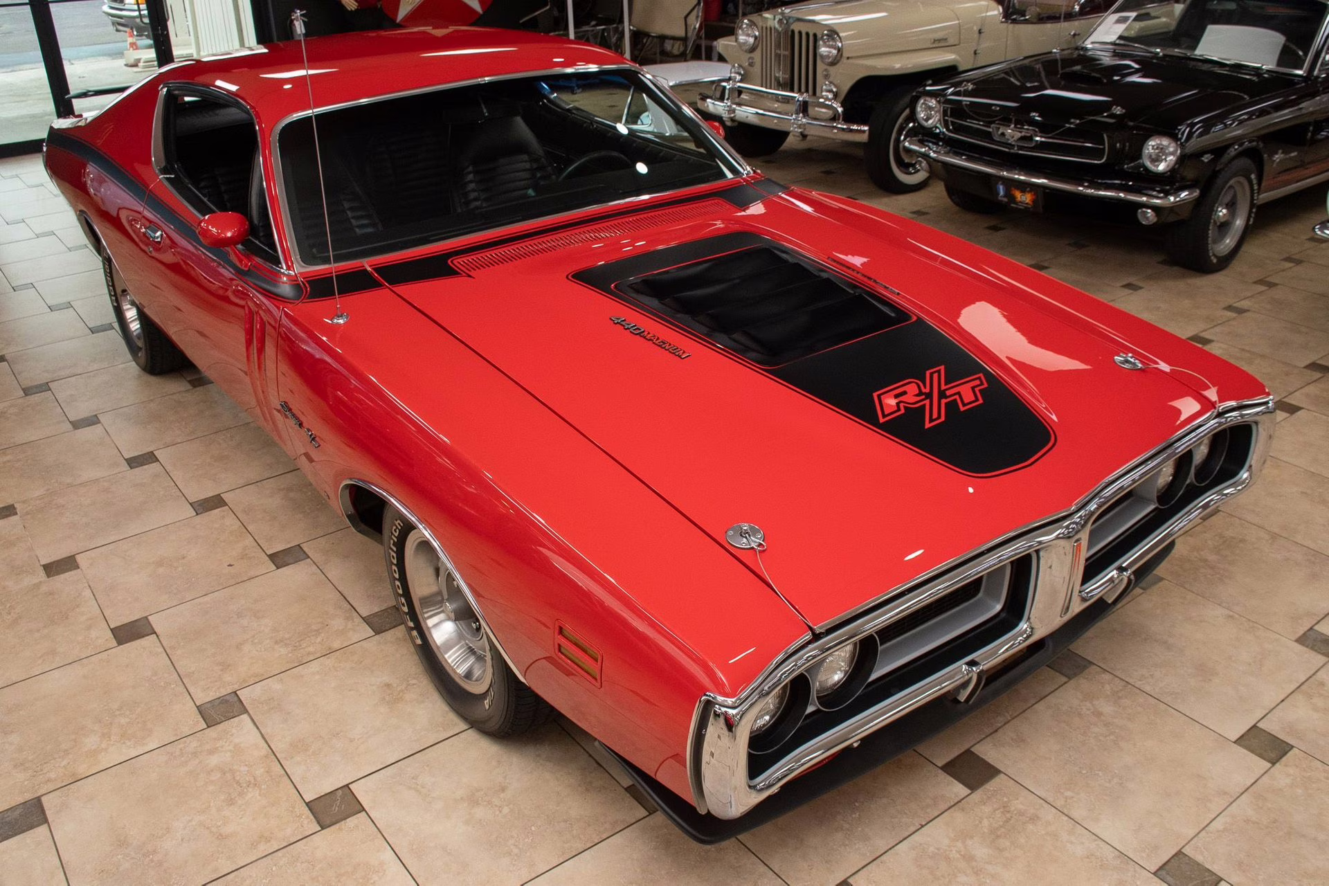 1971 Bright Red Dodge Charger