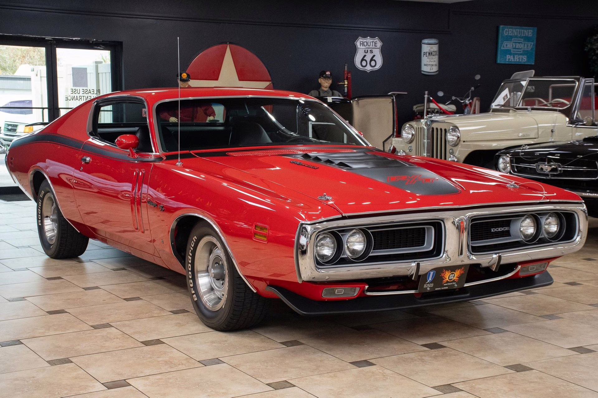 1971 Bright Red Dodge Charger