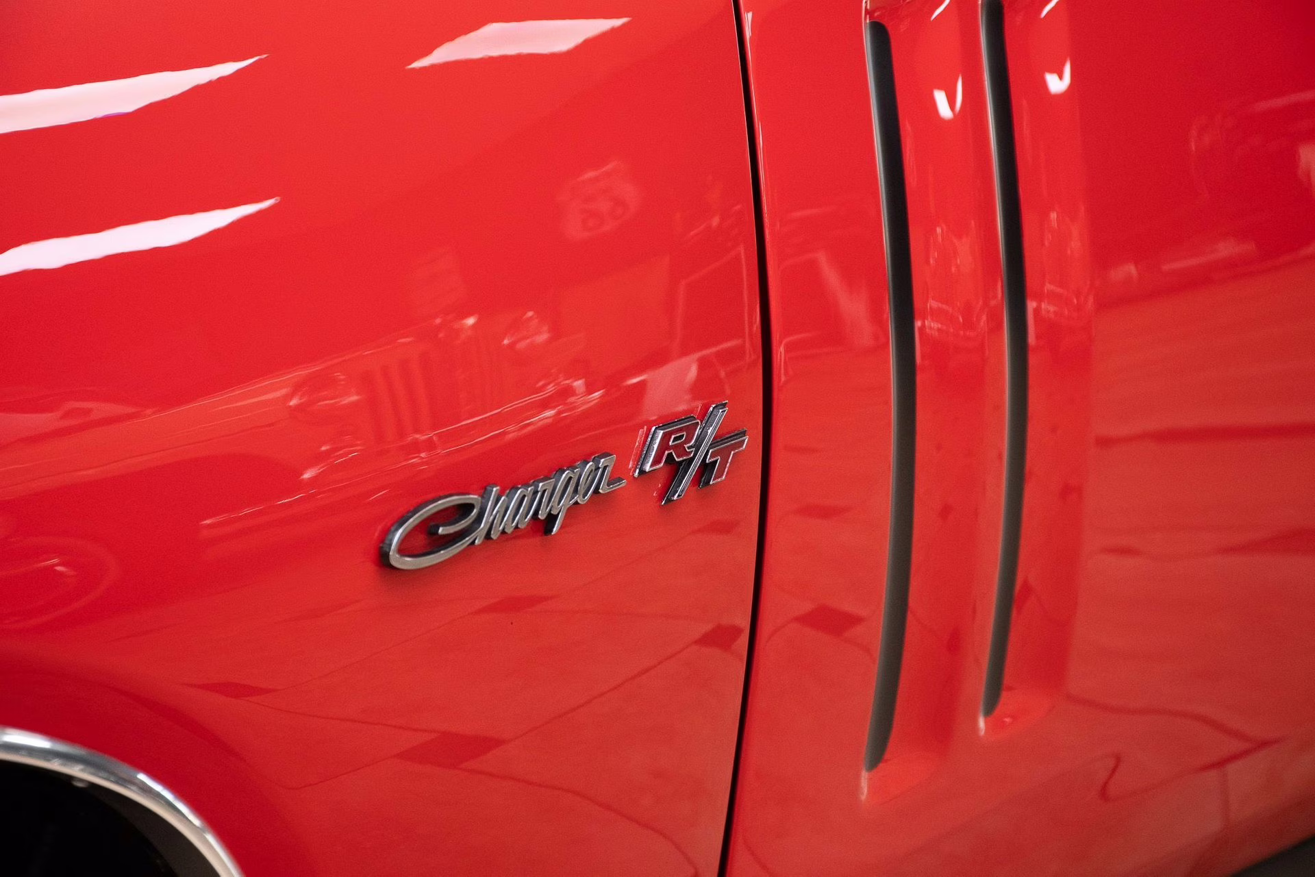 1971 Bright Red Dodge Charger