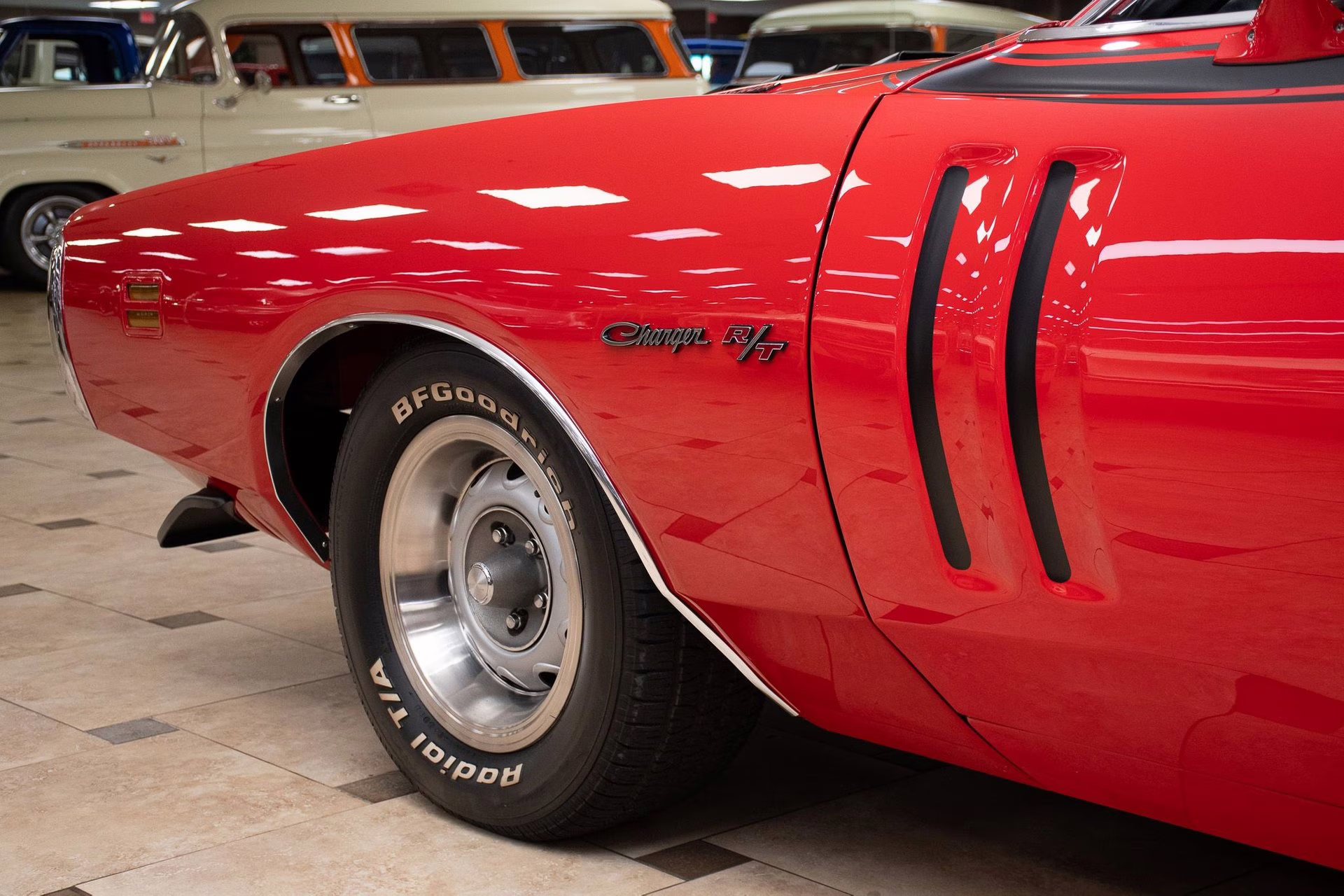 1971 Bright Red Dodge Charger