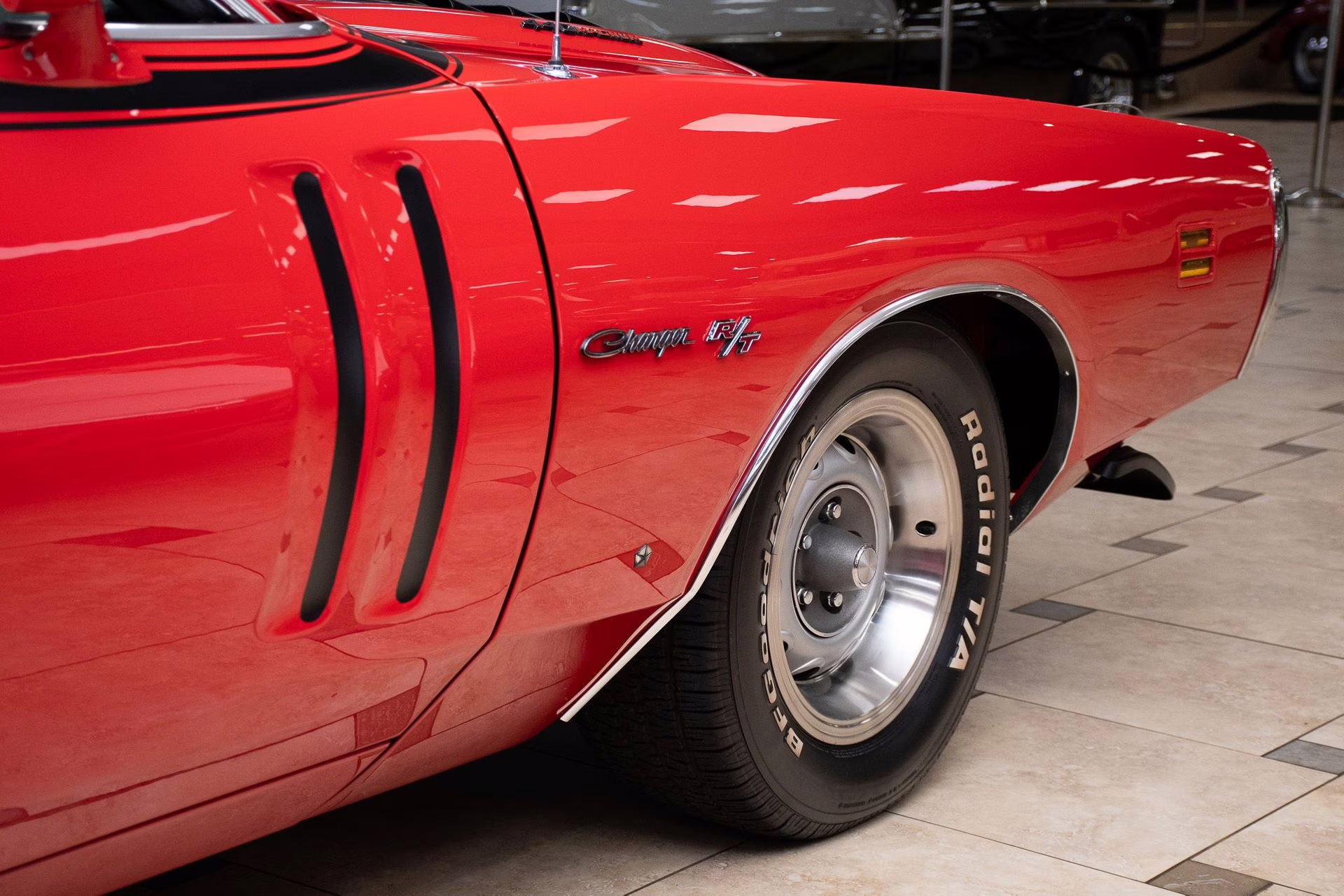 1971 Bright Red Dodge Charger