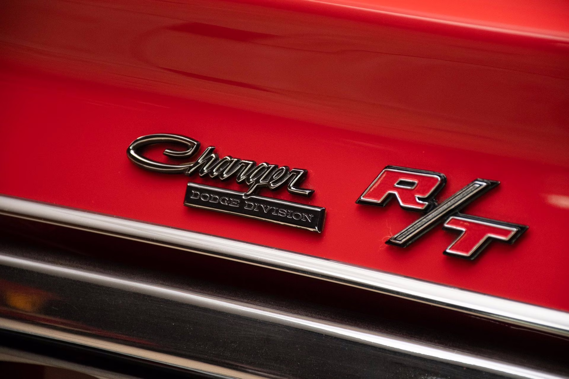 1971 Bright Red Dodge Charger