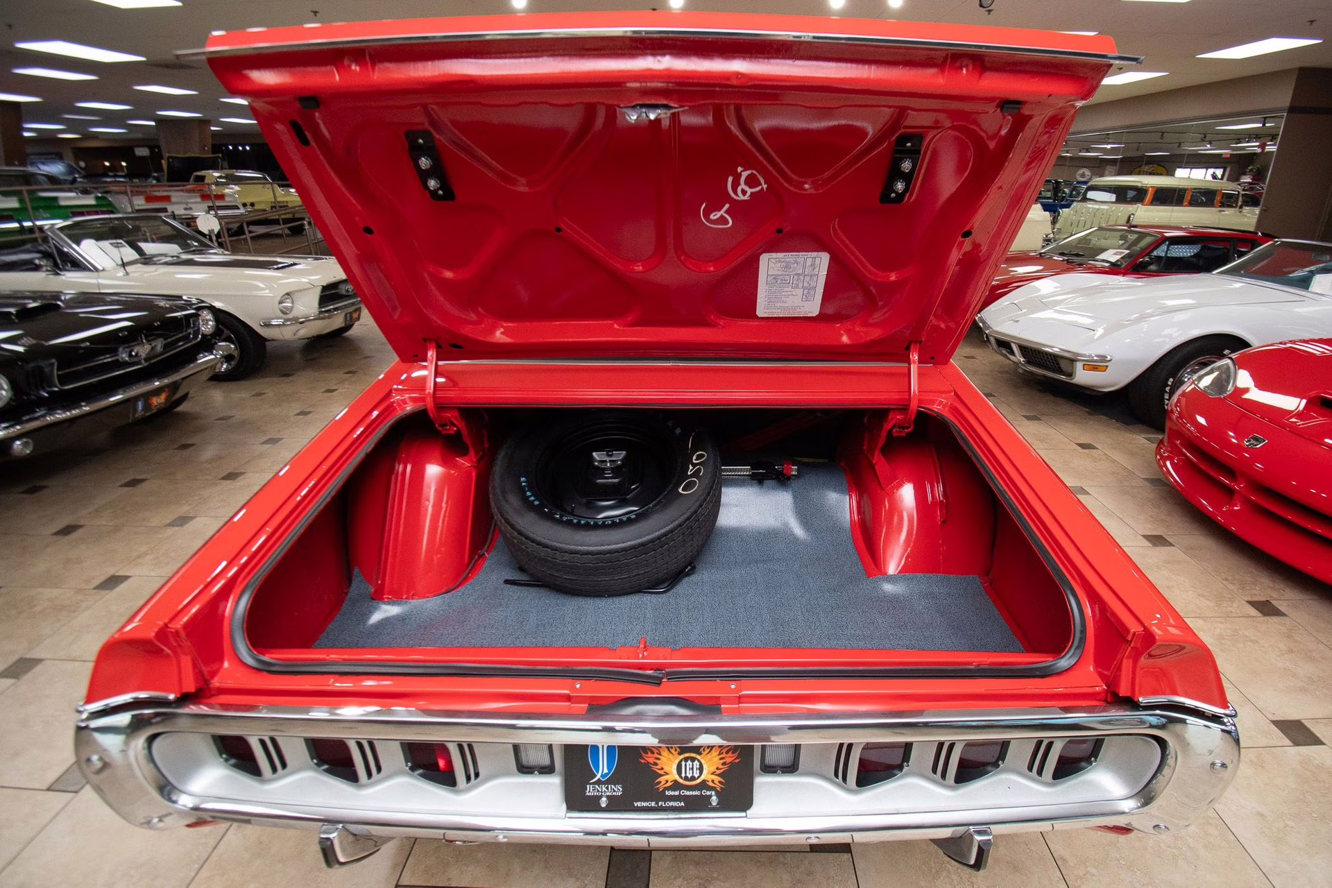 1971 Bright Red Dodge Charger