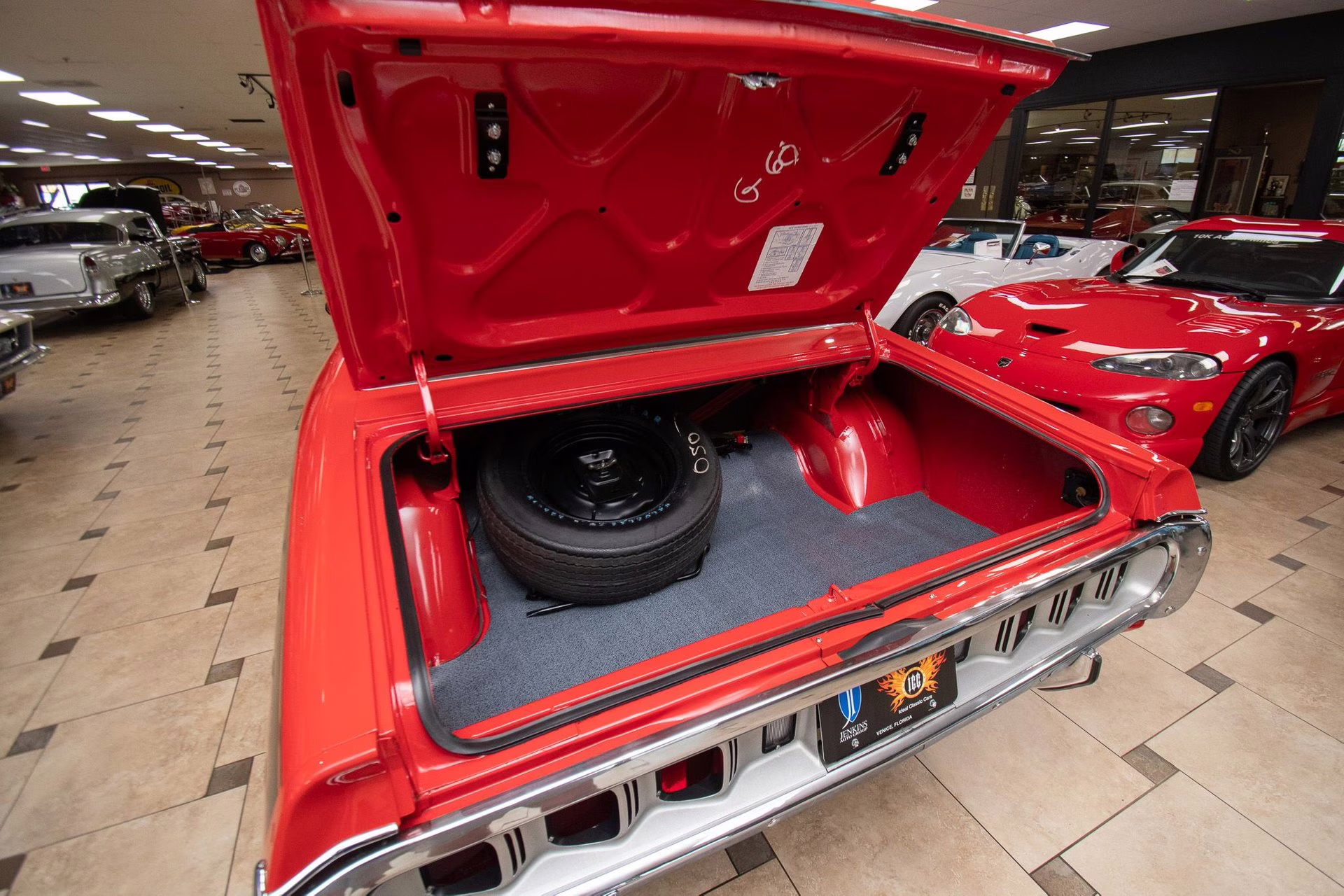 1971 Bright Red Dodge Charger