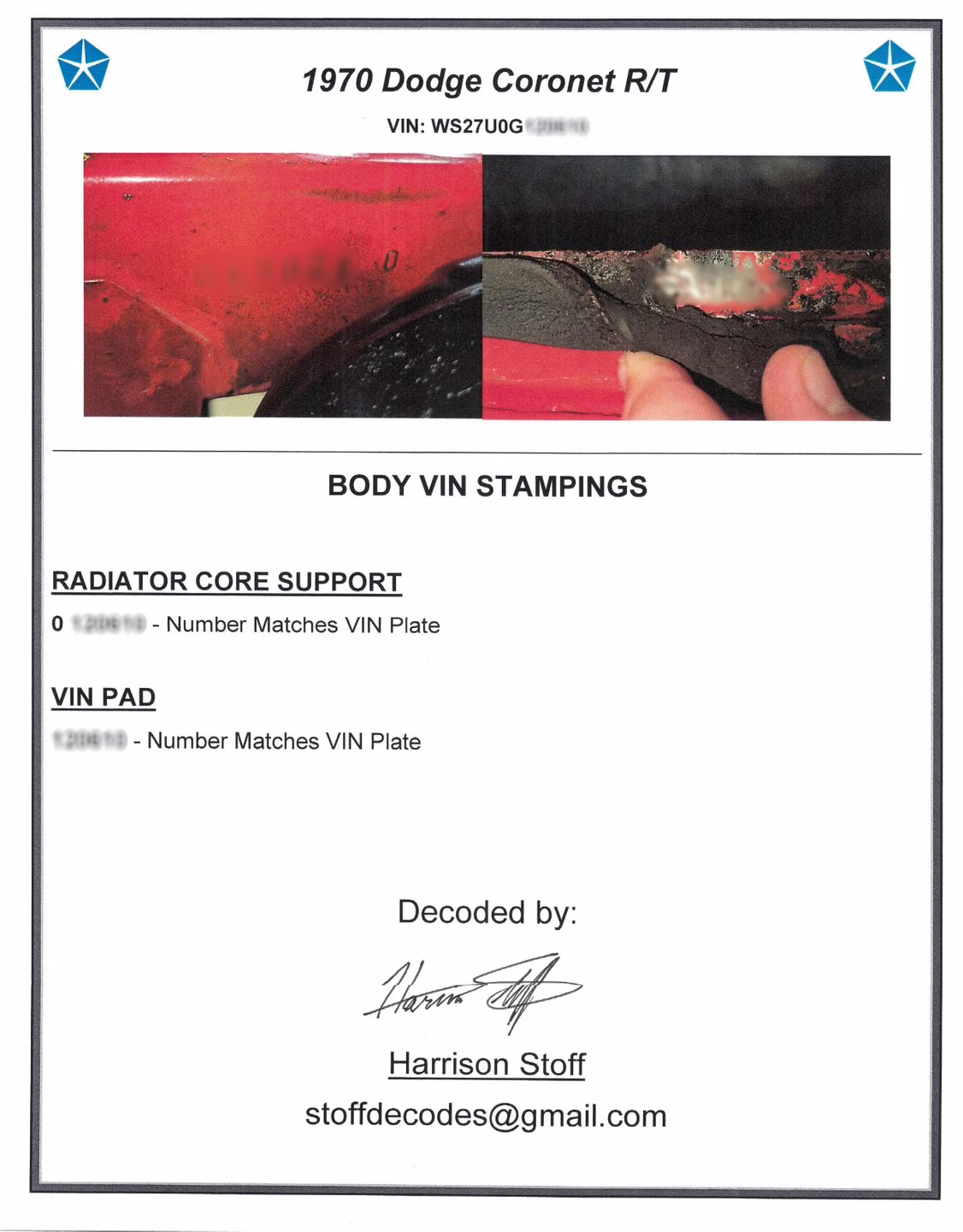 1970 Bright Red Dodge Coronet