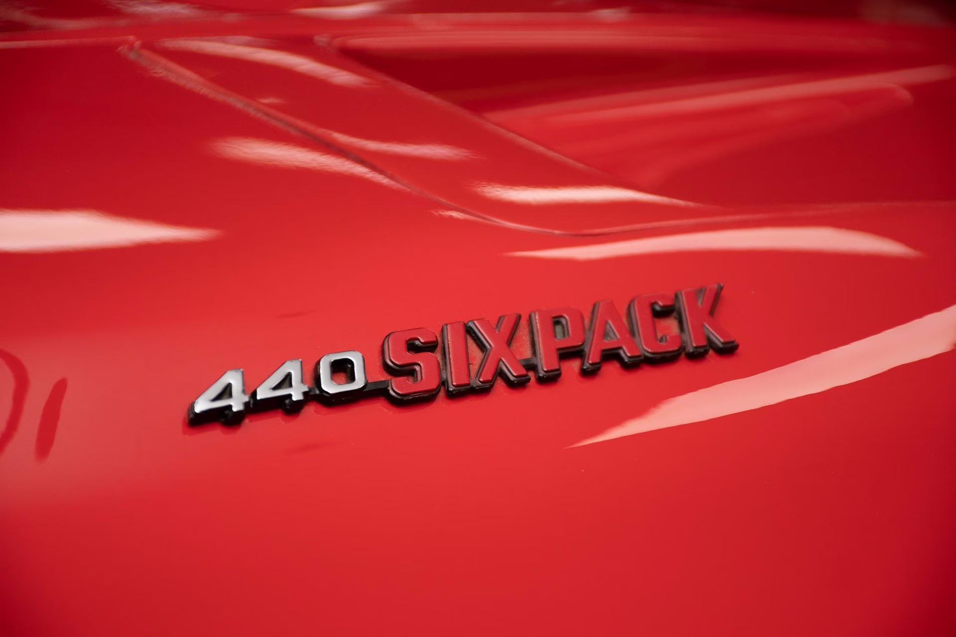 1970 Bright Red Dodge Coronet