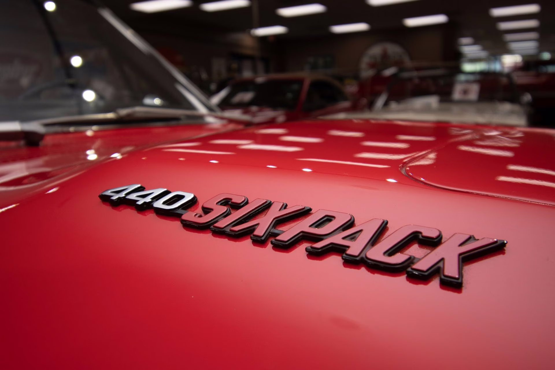 1970 Bright Red Dodge Coronet