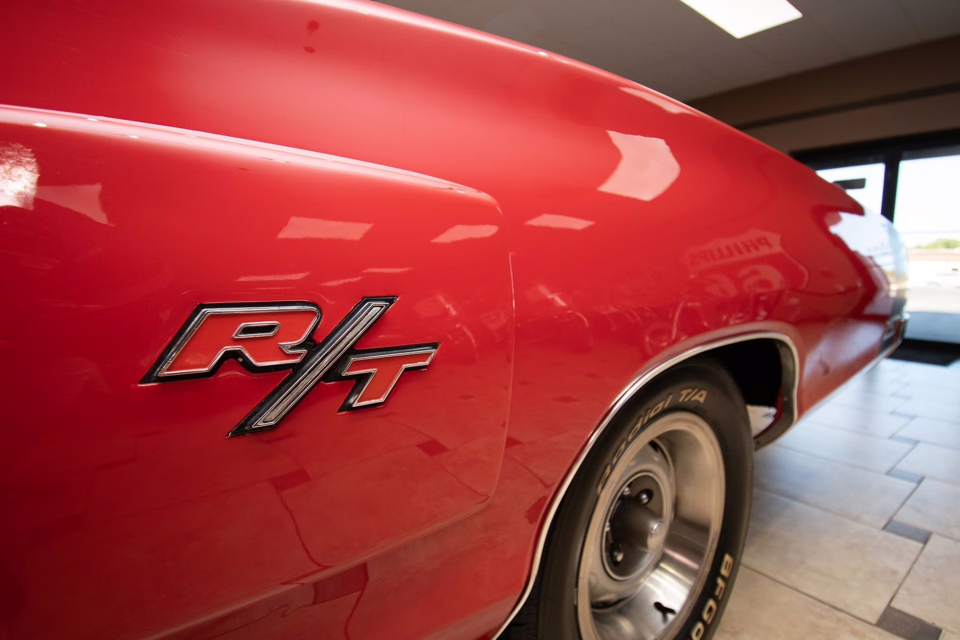 1970 Bright Red Dodge Coronet