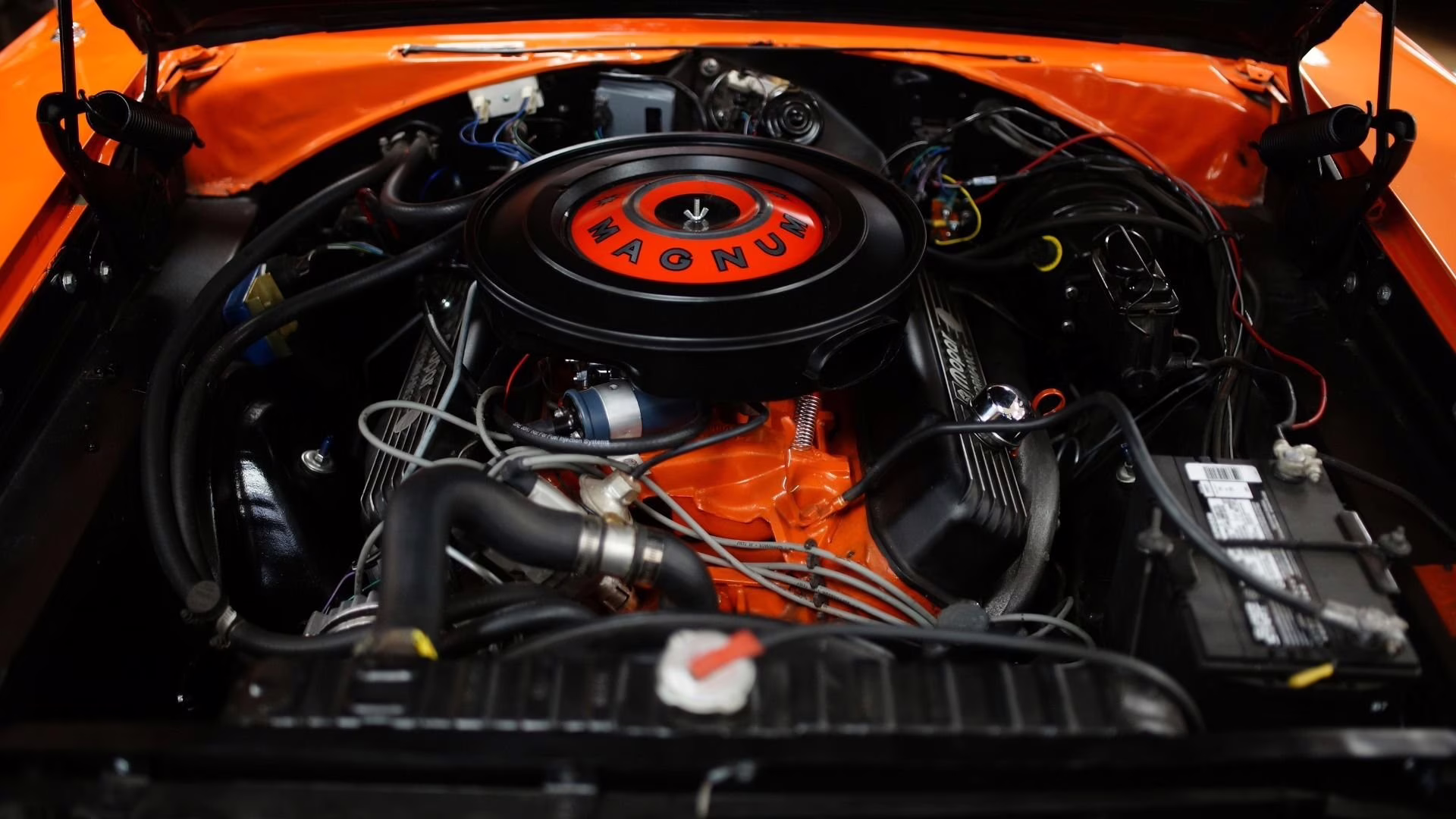 1969 Orange Z Movie CAR Dodge Charger
