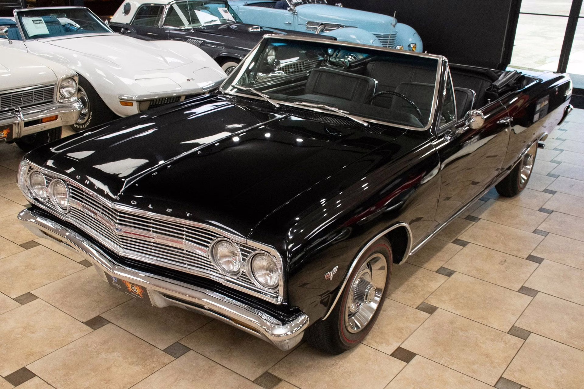 1965 Tuxedo Black Chevrolet Chevelle Restomod - 454C.I. V8, New A/C Convertible