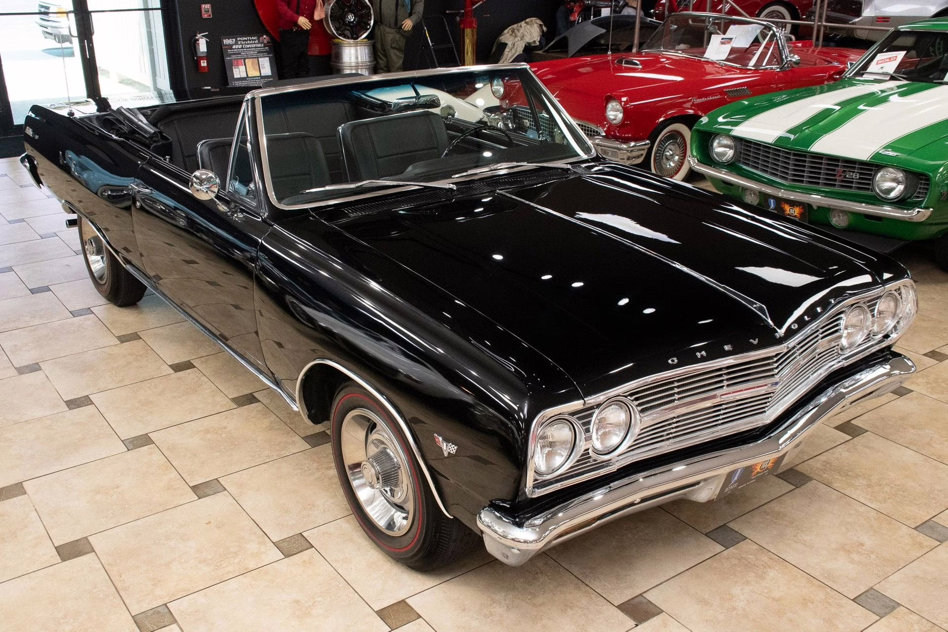 1965 Tuxedo Black Chevrolet Chevelle Restomod - 454C.I. V8, New A/C Convertible